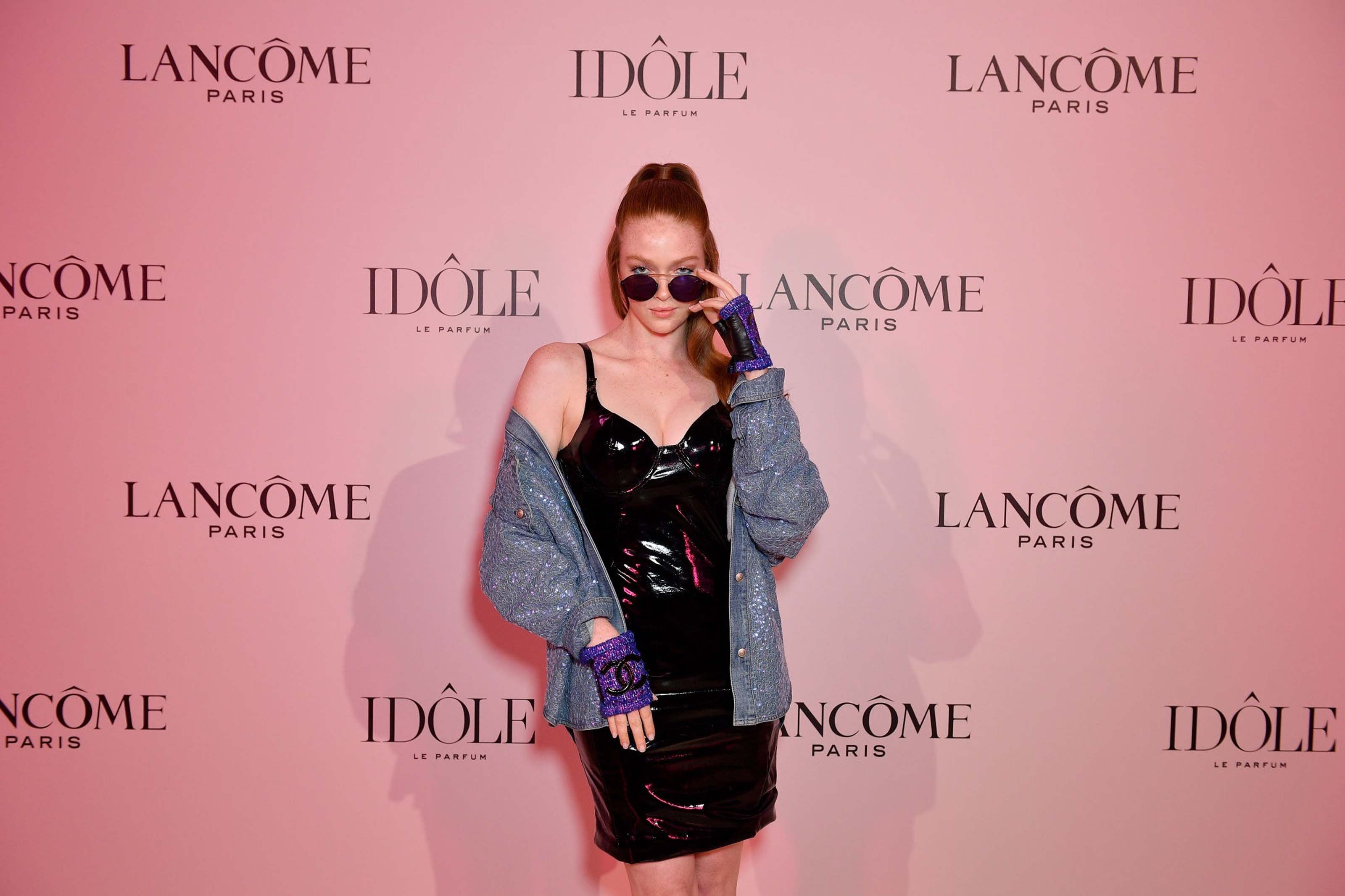 Larsen Thompson attends Lancome party celebrating Zendaya