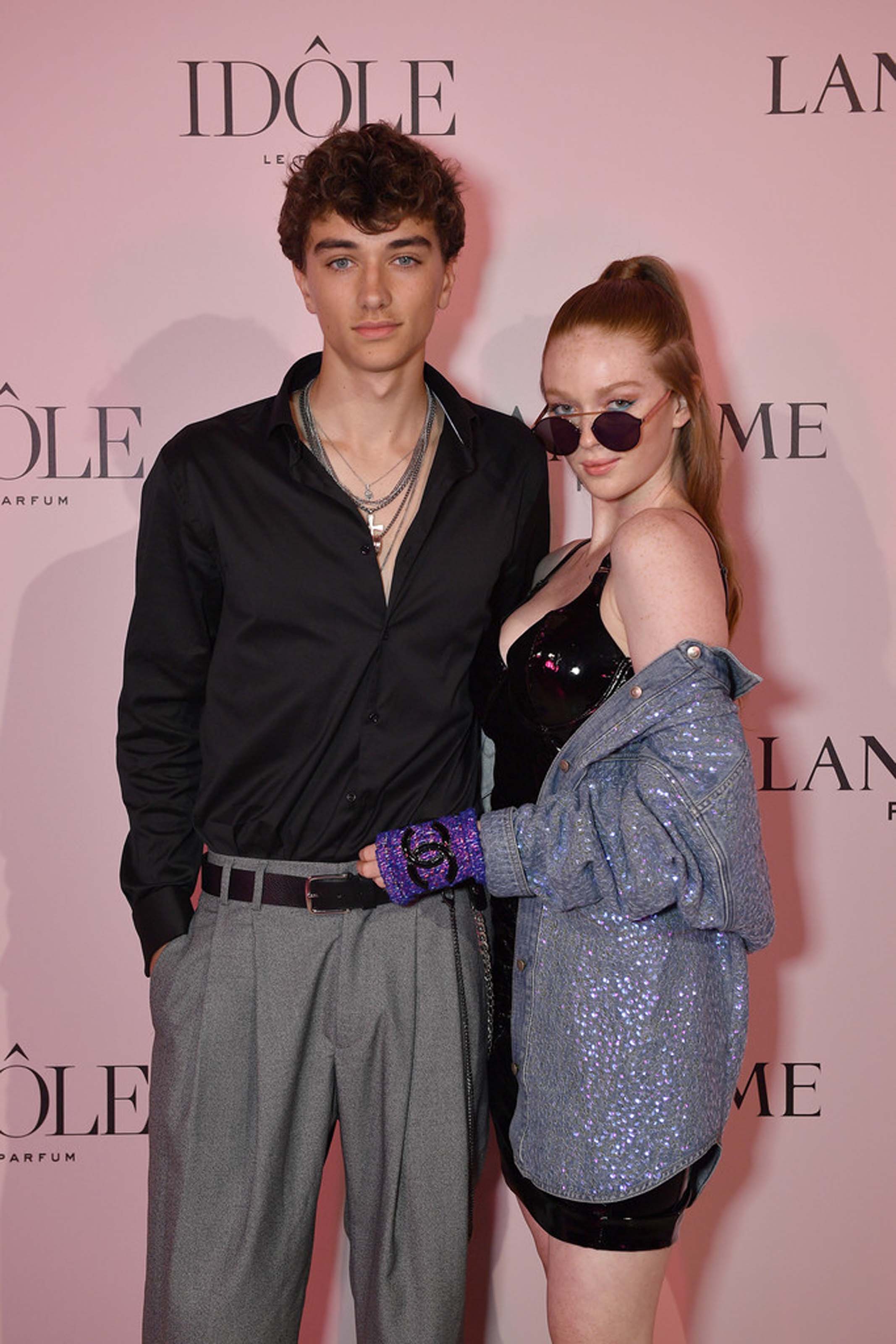 Larsen Thompson attends Lancome party celebrating Zendaya