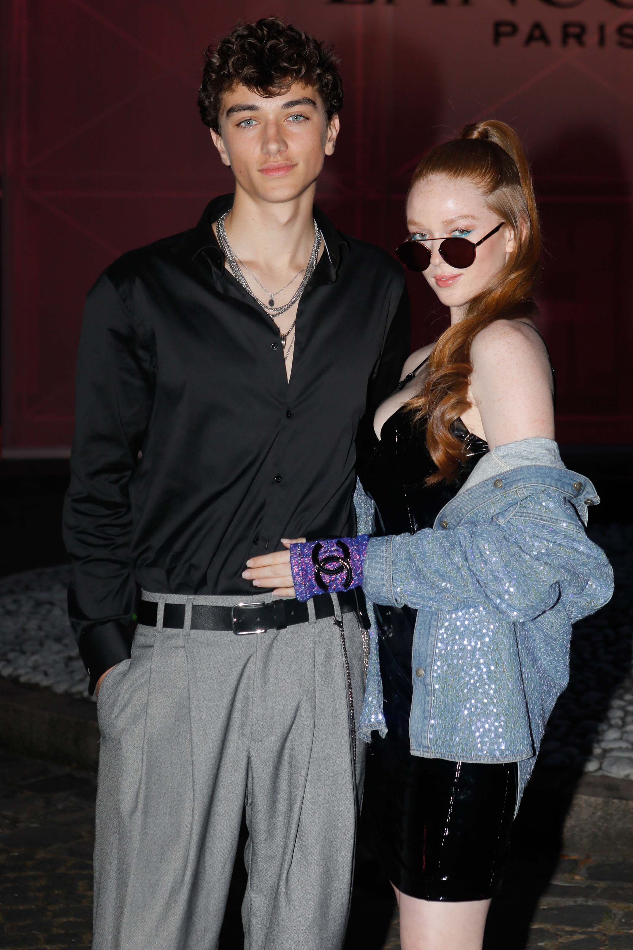 Larsen Thompson attends Lancome party celebrating Zendaya