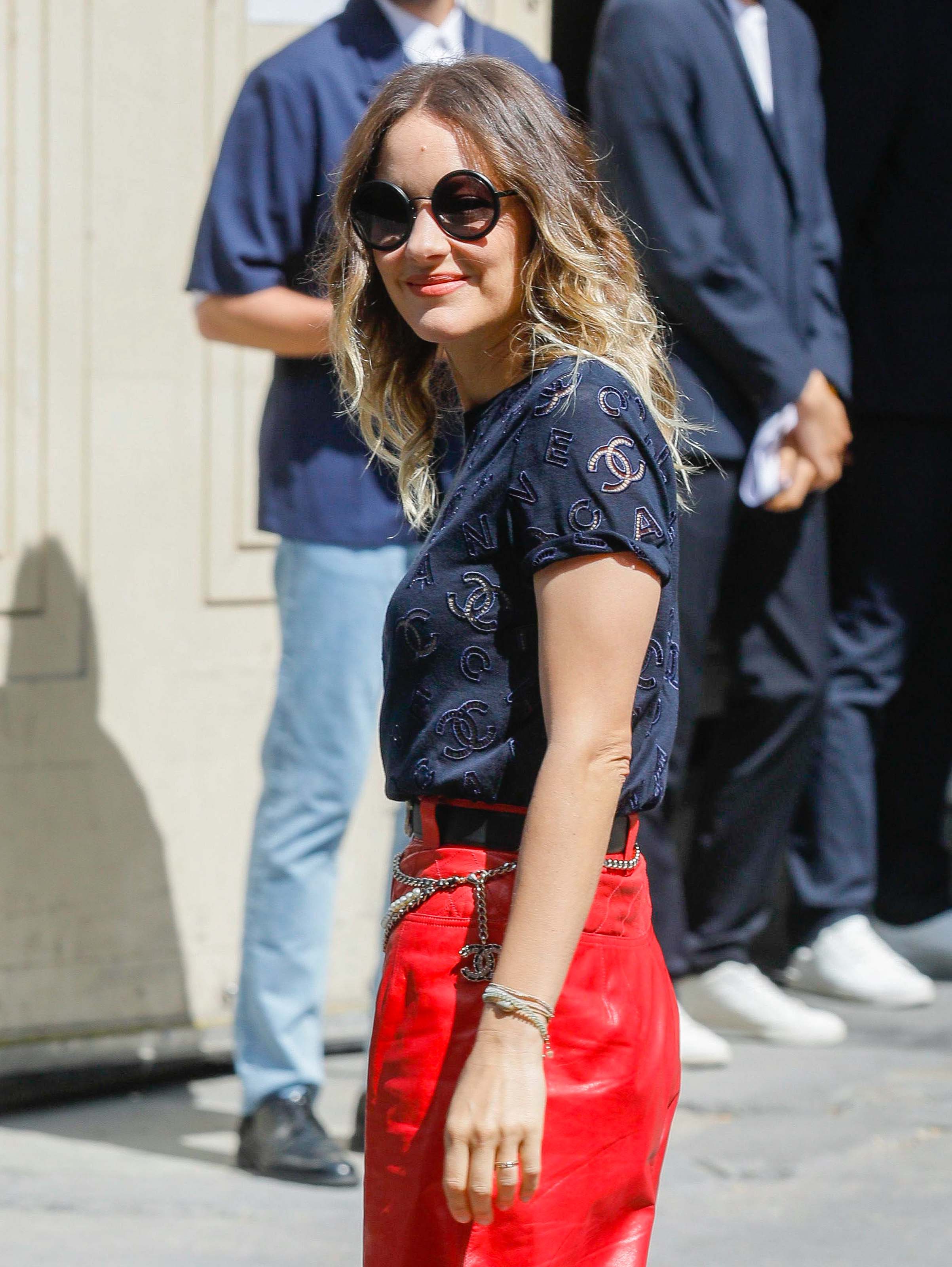 Marion Cotillard attends Chanel Haute Couture