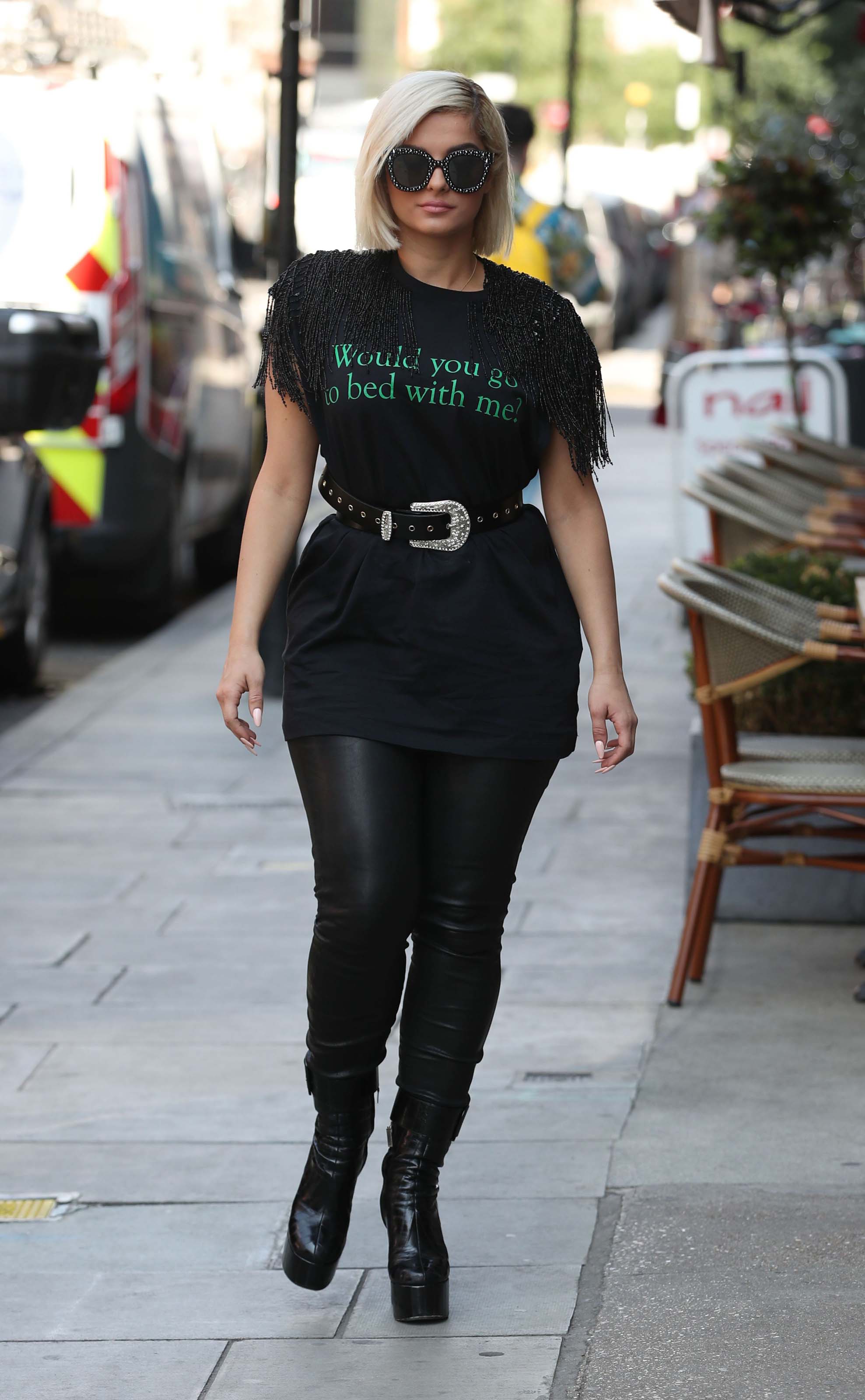 Bebe Rexha stepped out in London