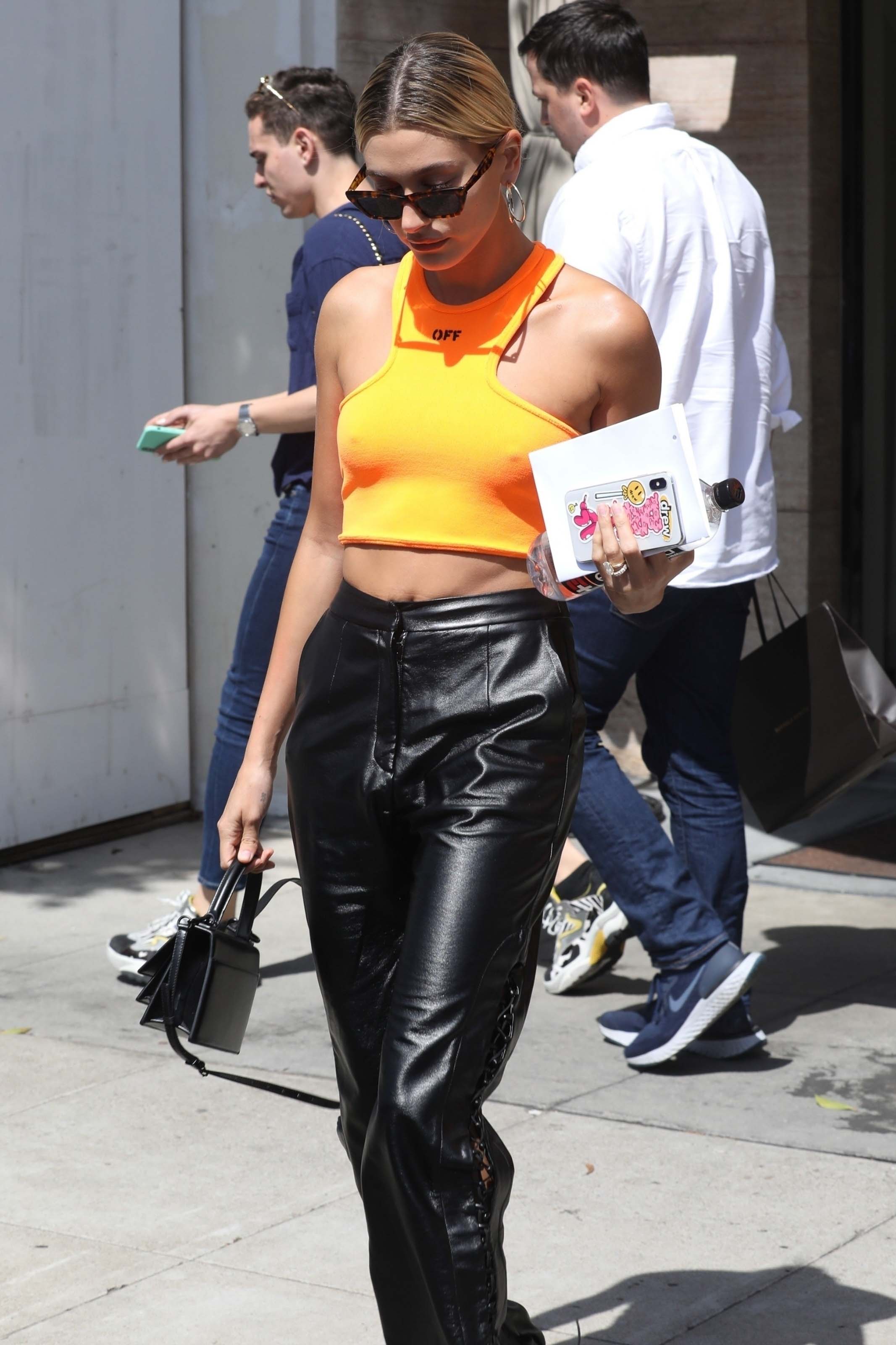 Hailey Baldwin out in LA