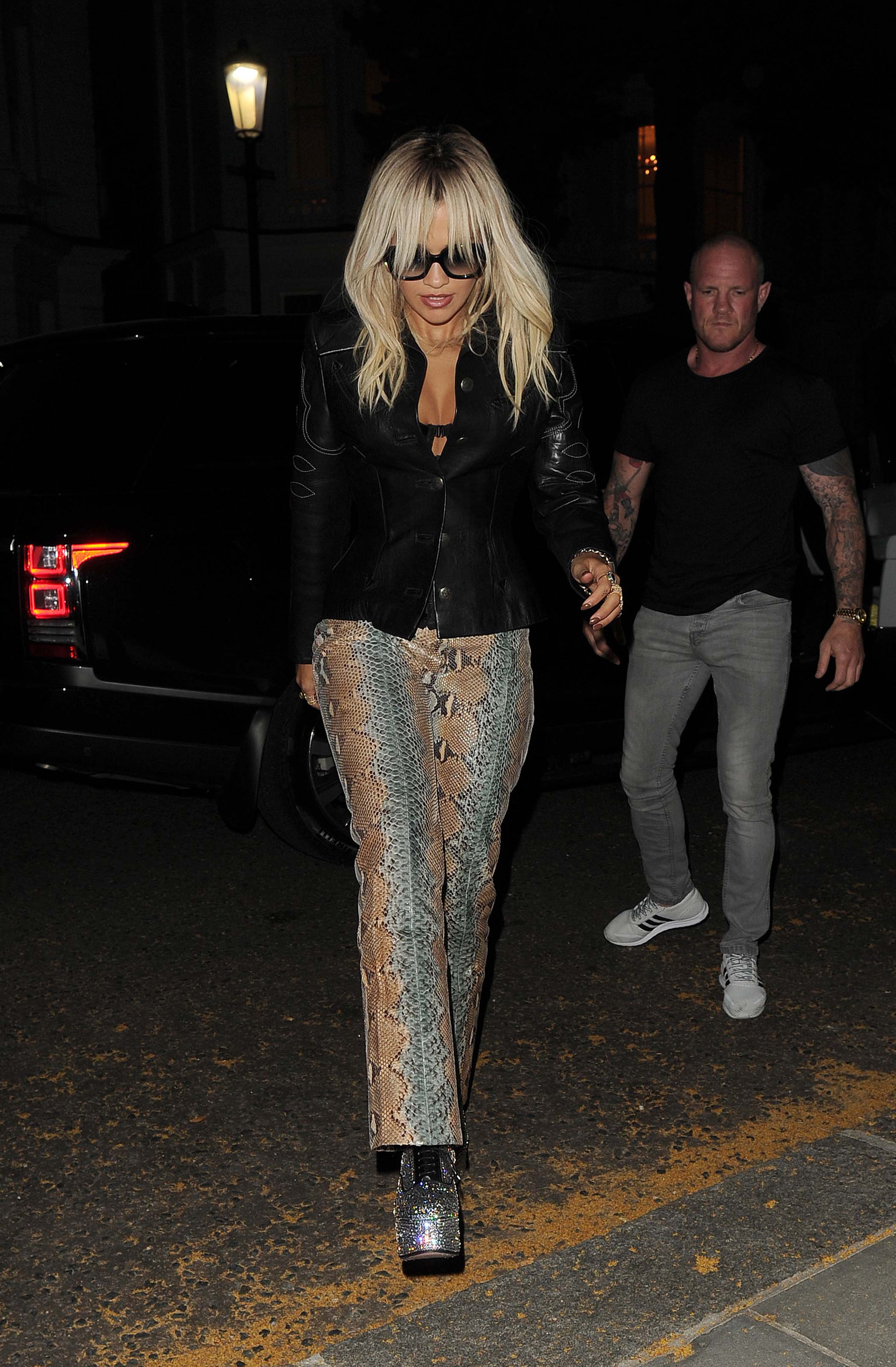 Rita Ora night out in London
