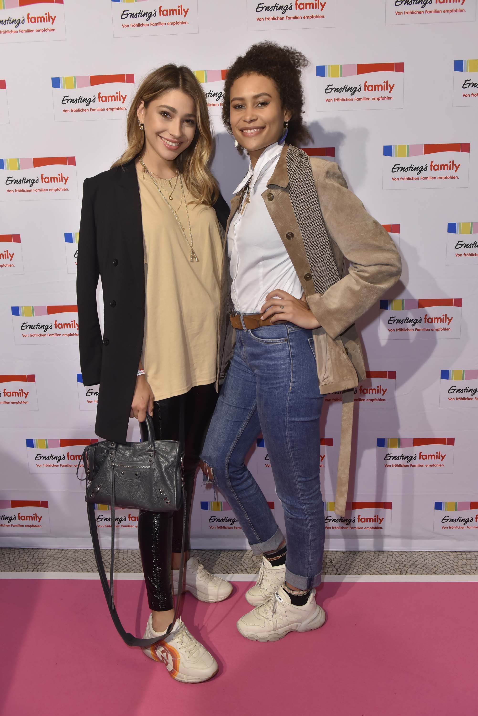 Catharina Maranca & Luna Feline Dzek Dukadji attend Ernsting’s Family Fashion Show