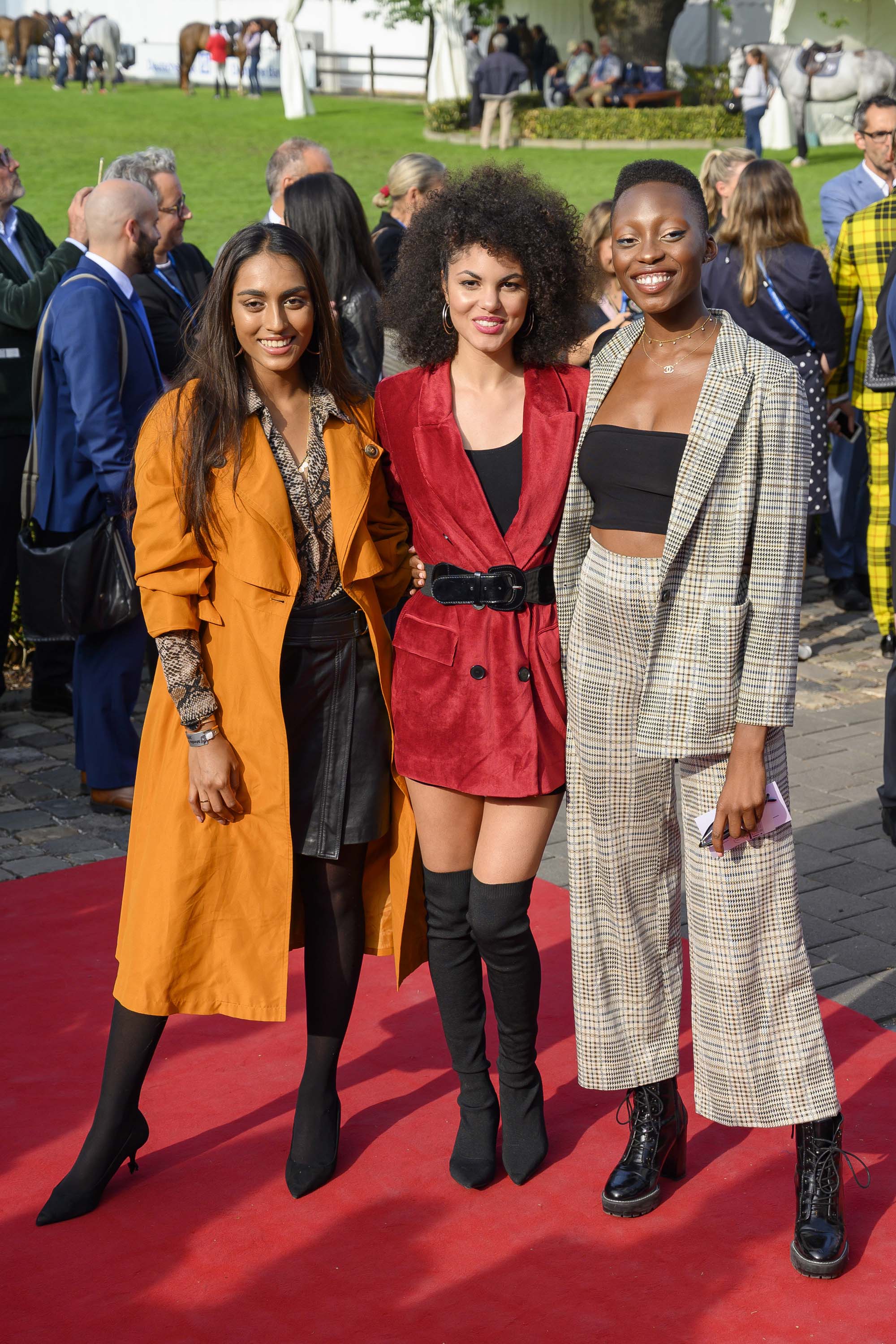 Sayana Ranjan, Julianna Townsend & Toni Dreher-Adenuga attend CHIO MediaNight