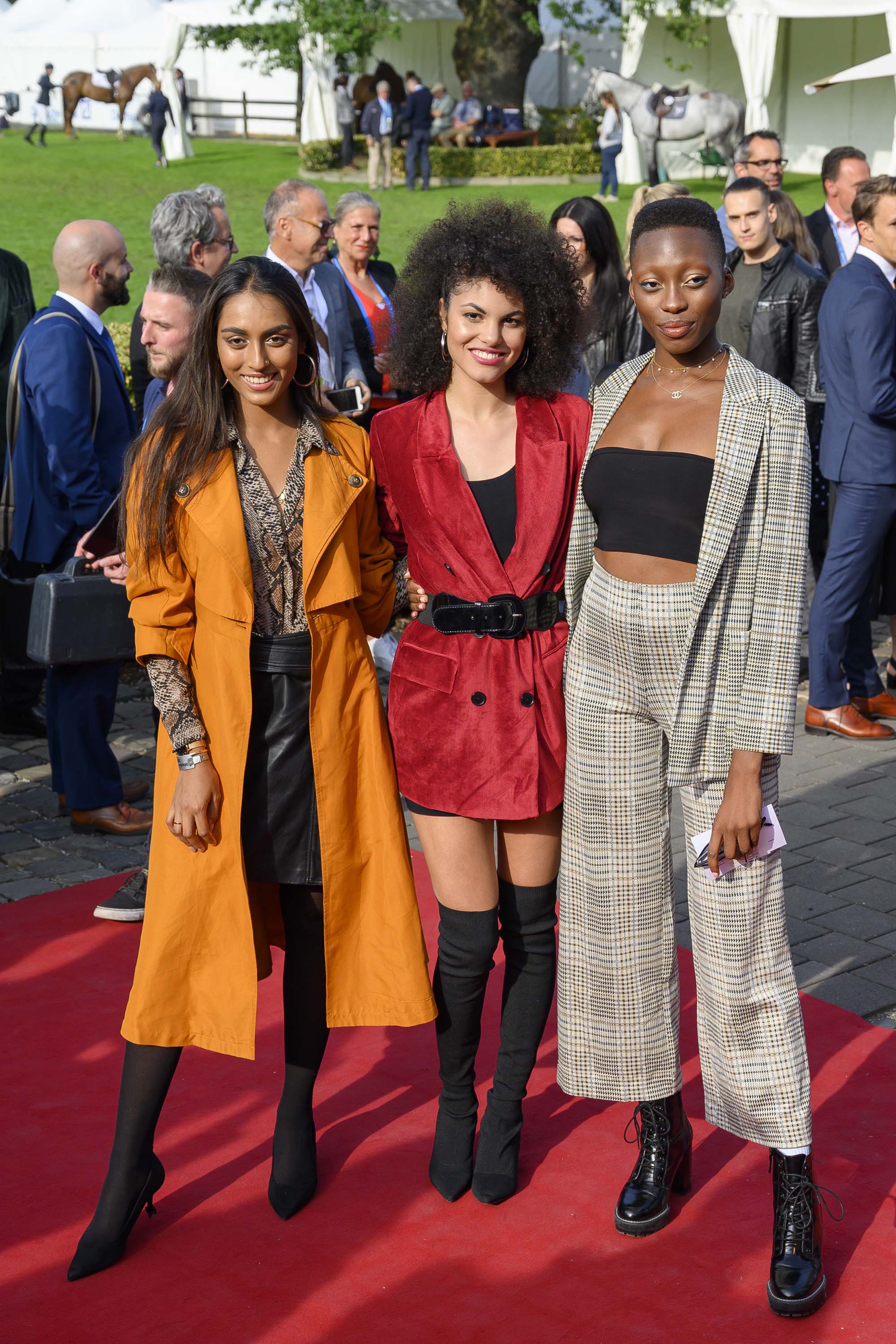 Sayana Ranjan, Julianna Townsend & Toni Dreher-Adenuga attend CHIO MediaNight