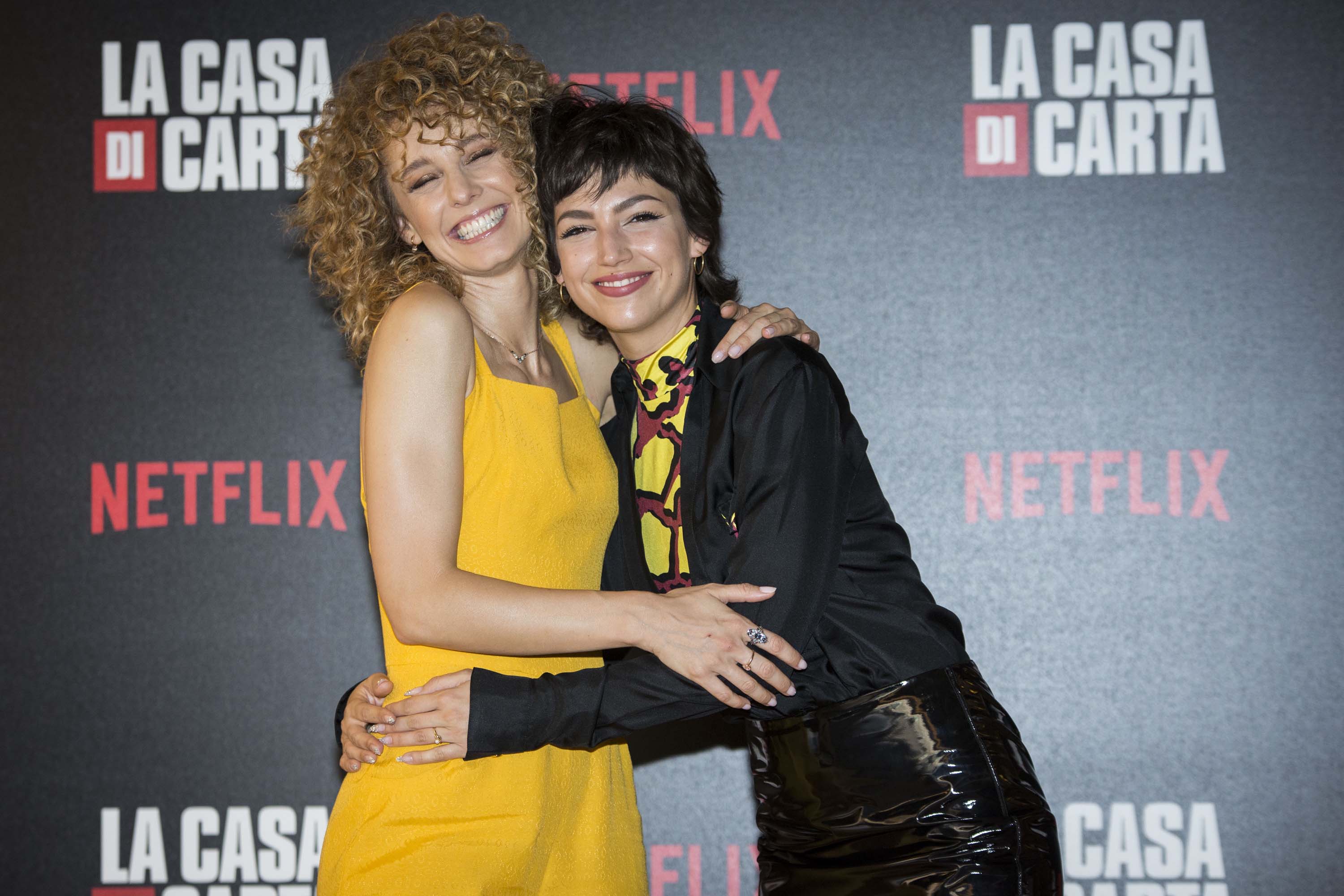 Ursula Corbero attends the photocall of the Netflix tv show “La Casa di Carta”