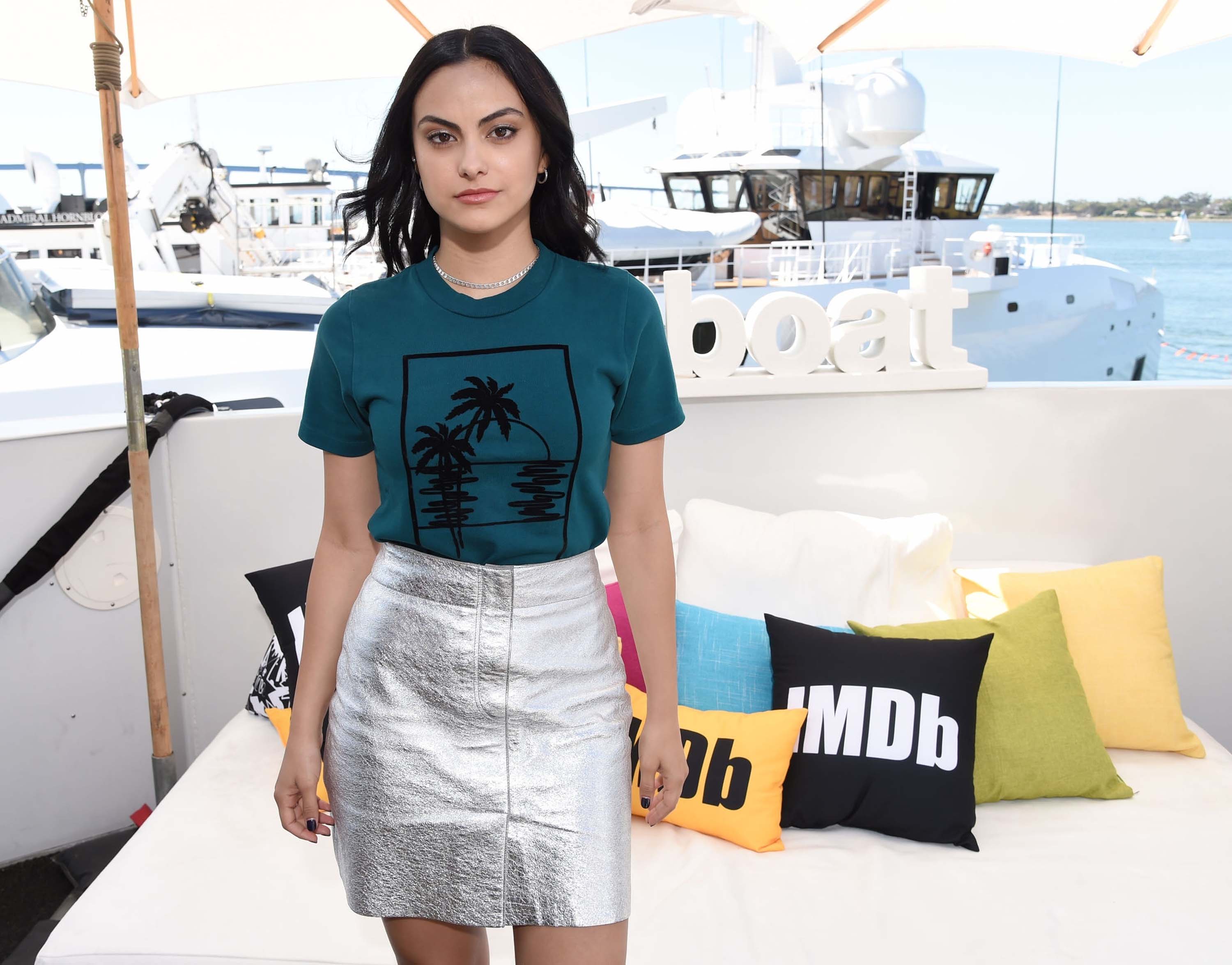 Camila Mendes attends IMDboat At San Diego Comic-Con