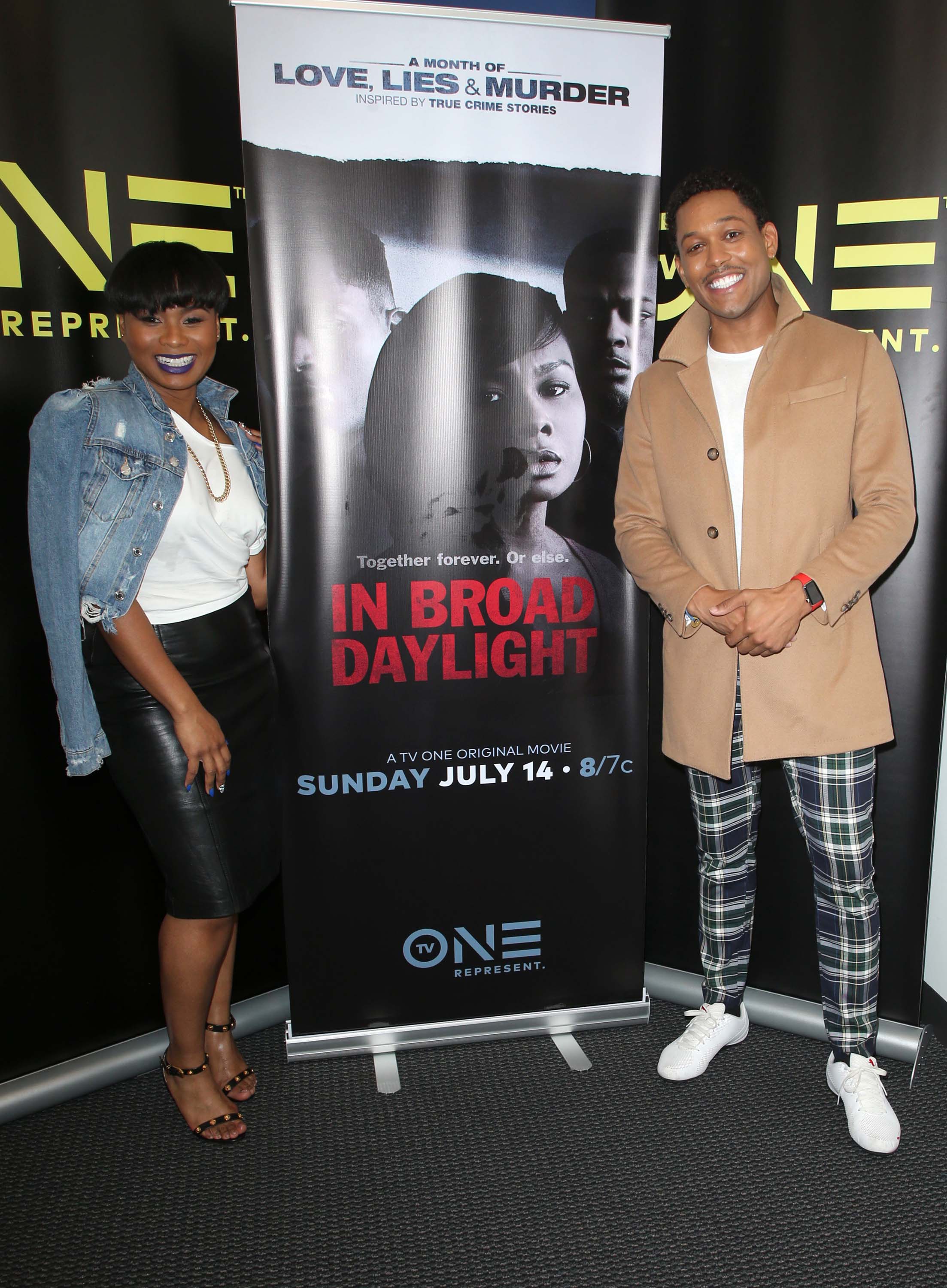 Chyna Layne attends LA Press Junket For TV One’s A Month Of Love