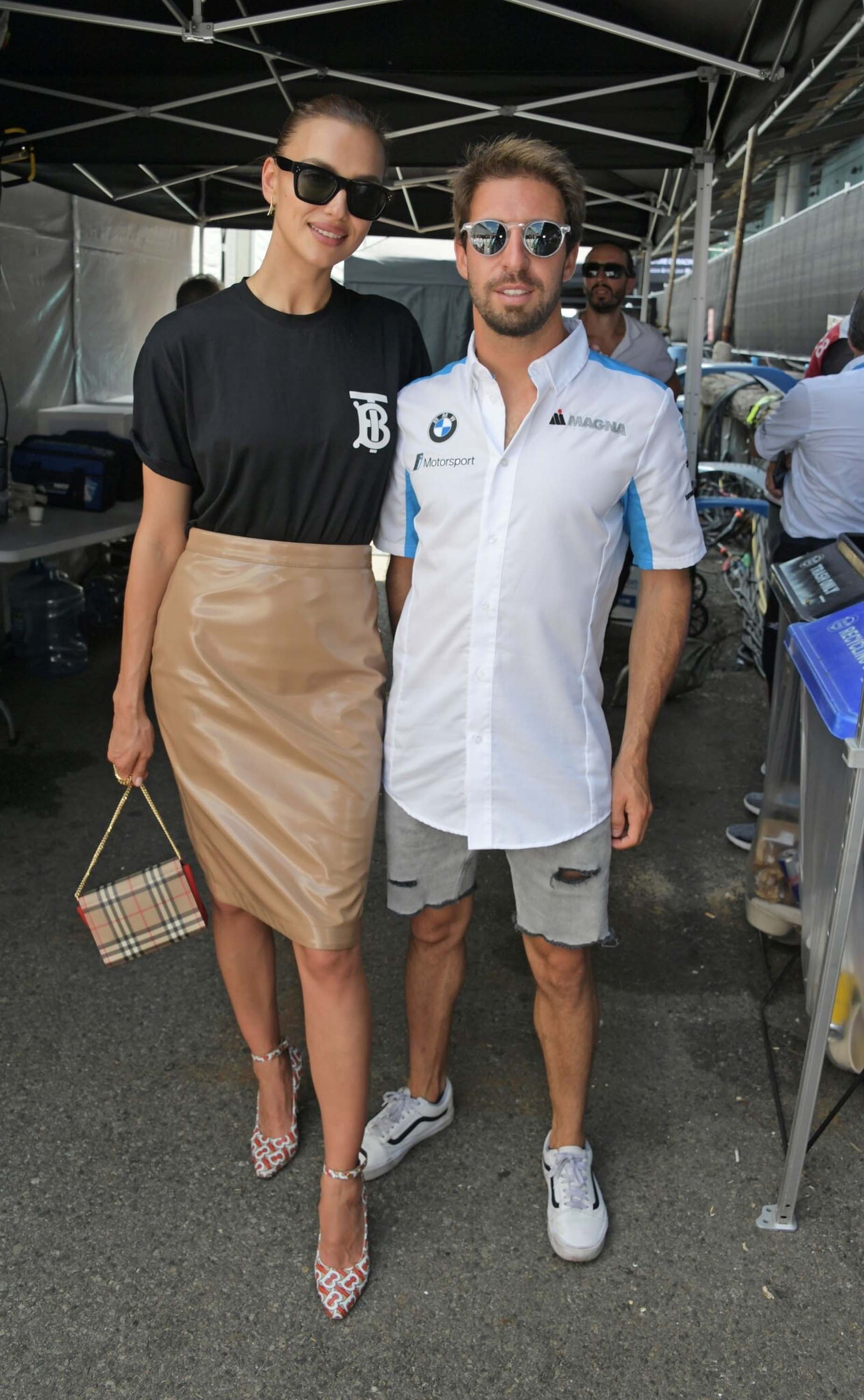 Irina Shayk attends Formu﻿la E 2019