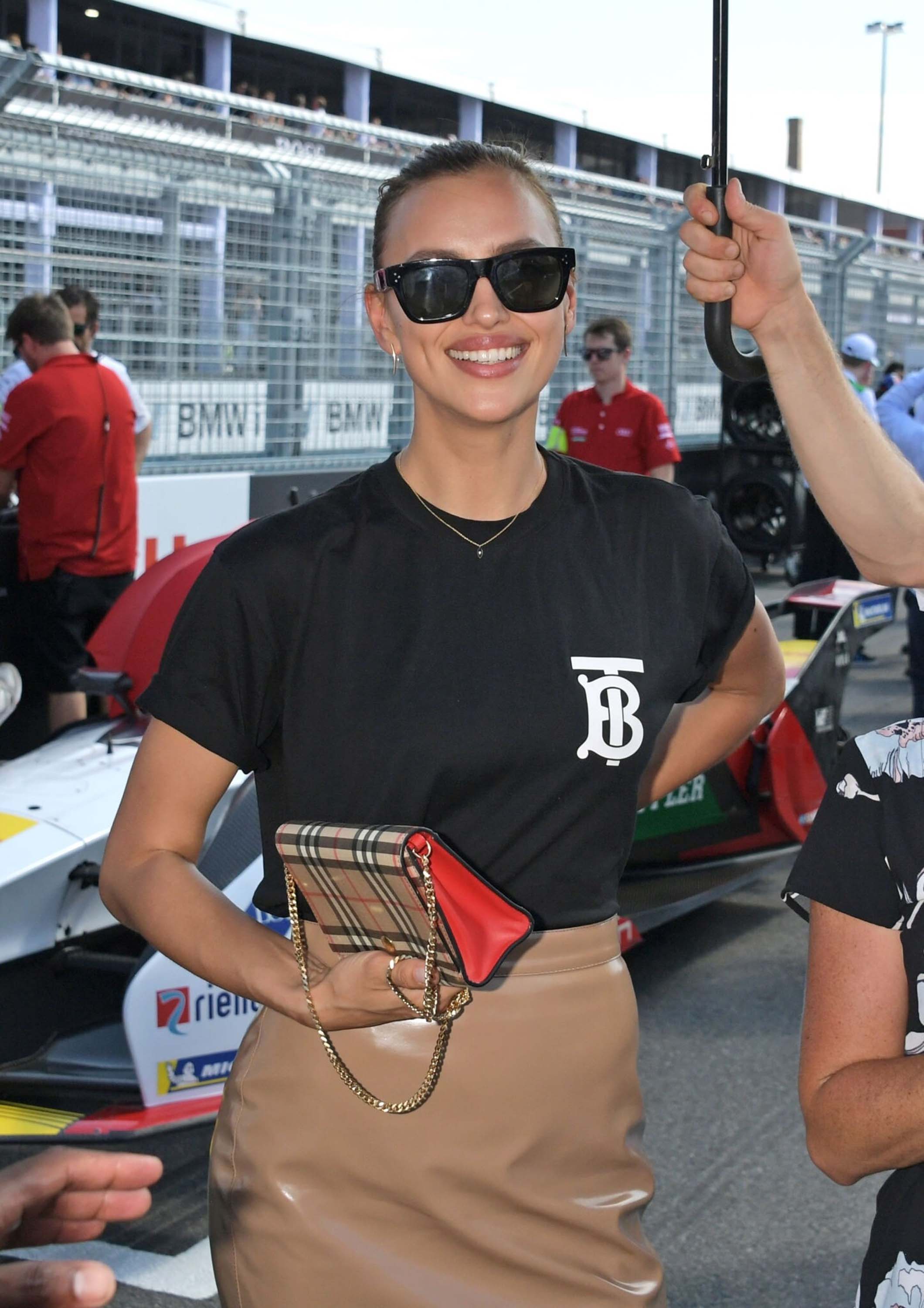 Irina Shayk attends Formu﻿la E 2019