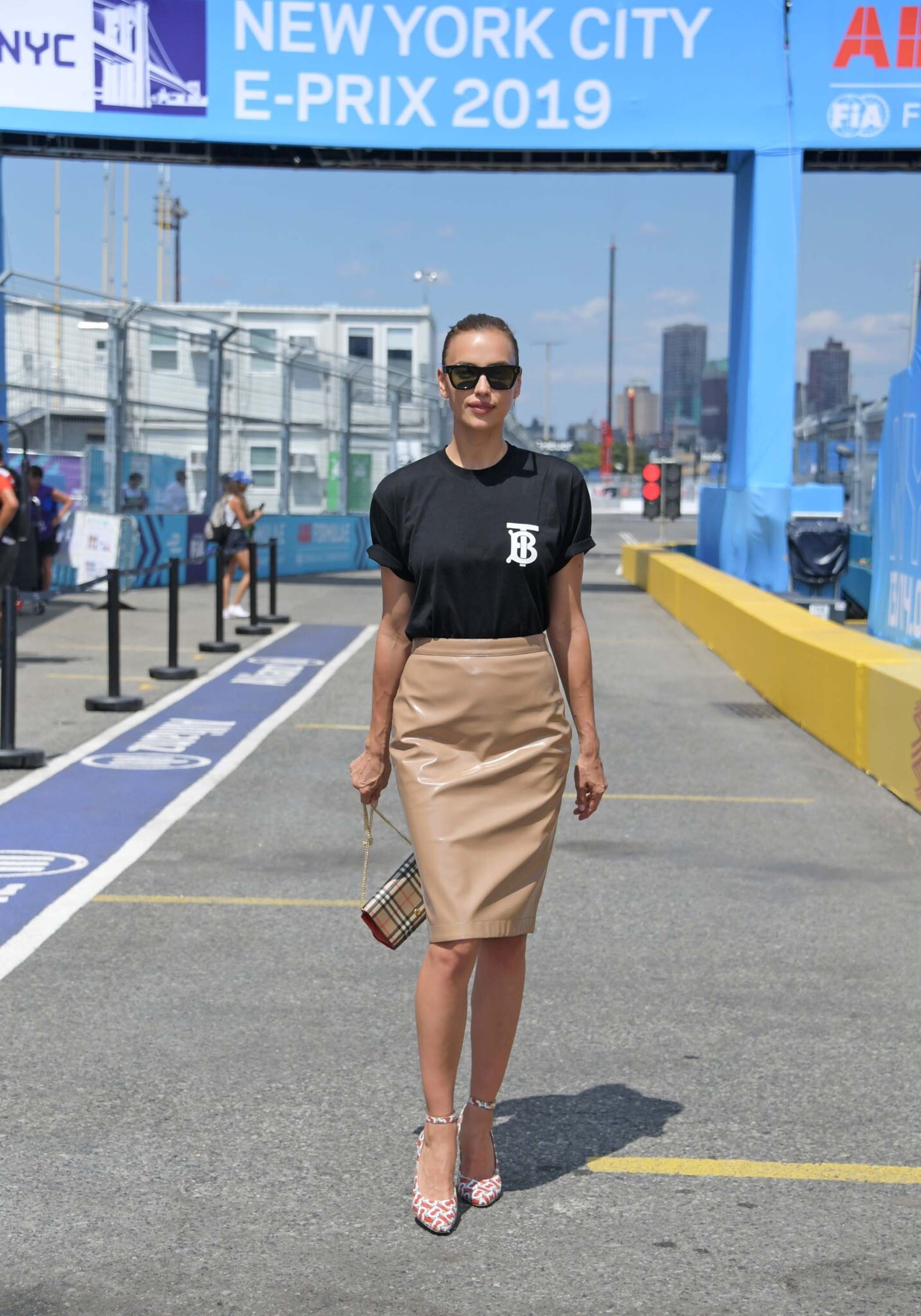 Irina Shayk attends Formu﻿la E 2019