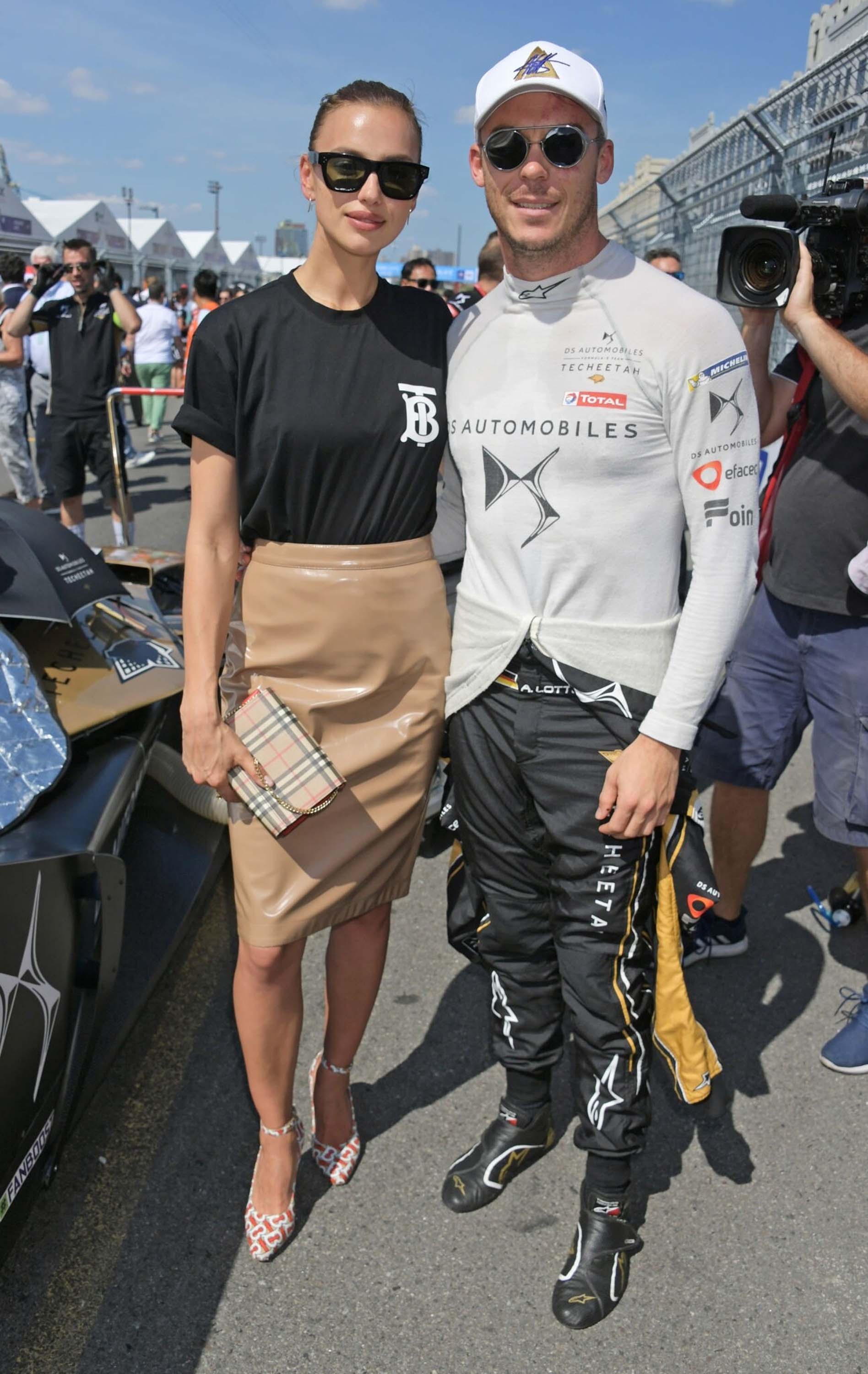 Irina Shayk attends Formu﻿la E 2019