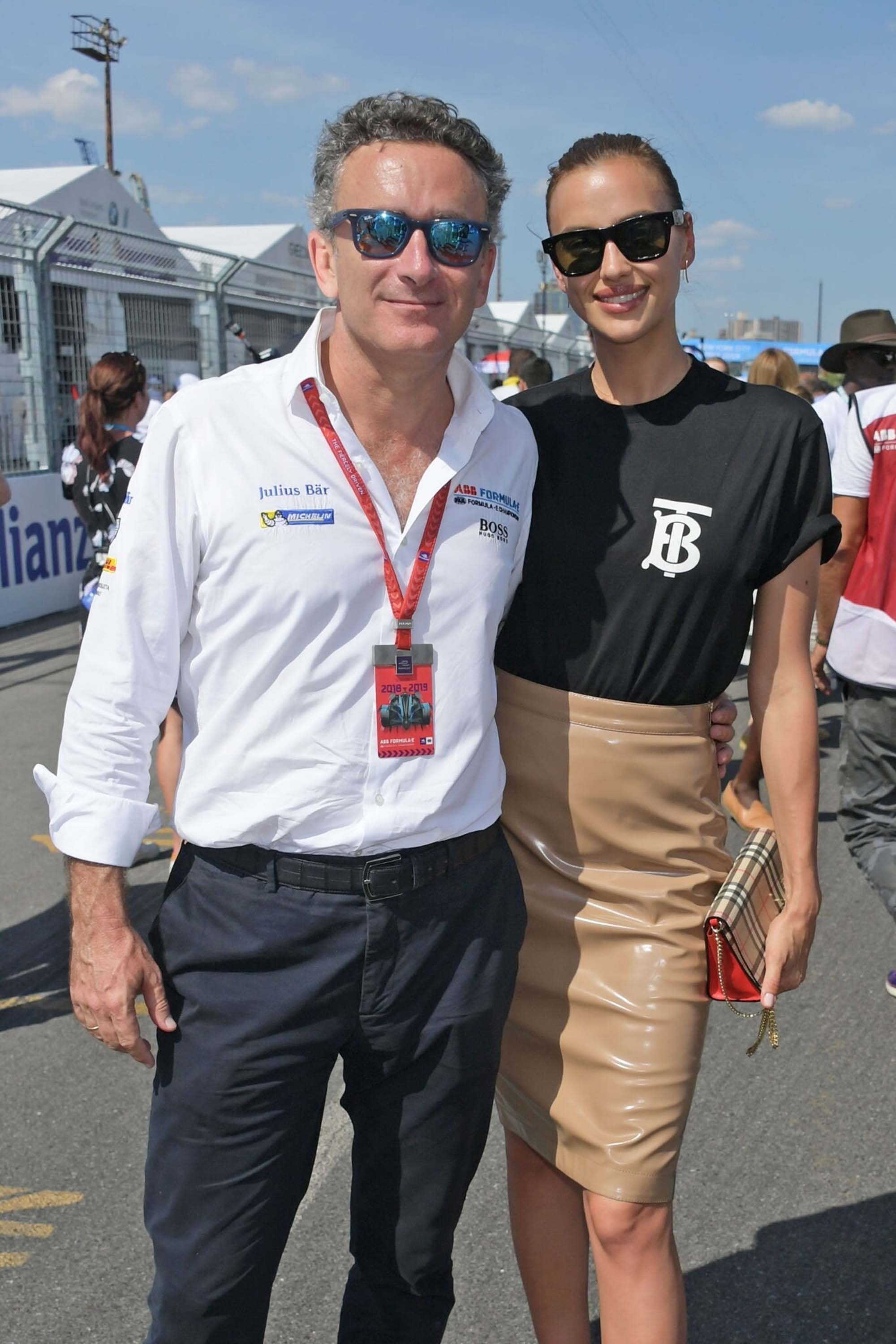 Irina Shayk attends Formu﻿la E 2019