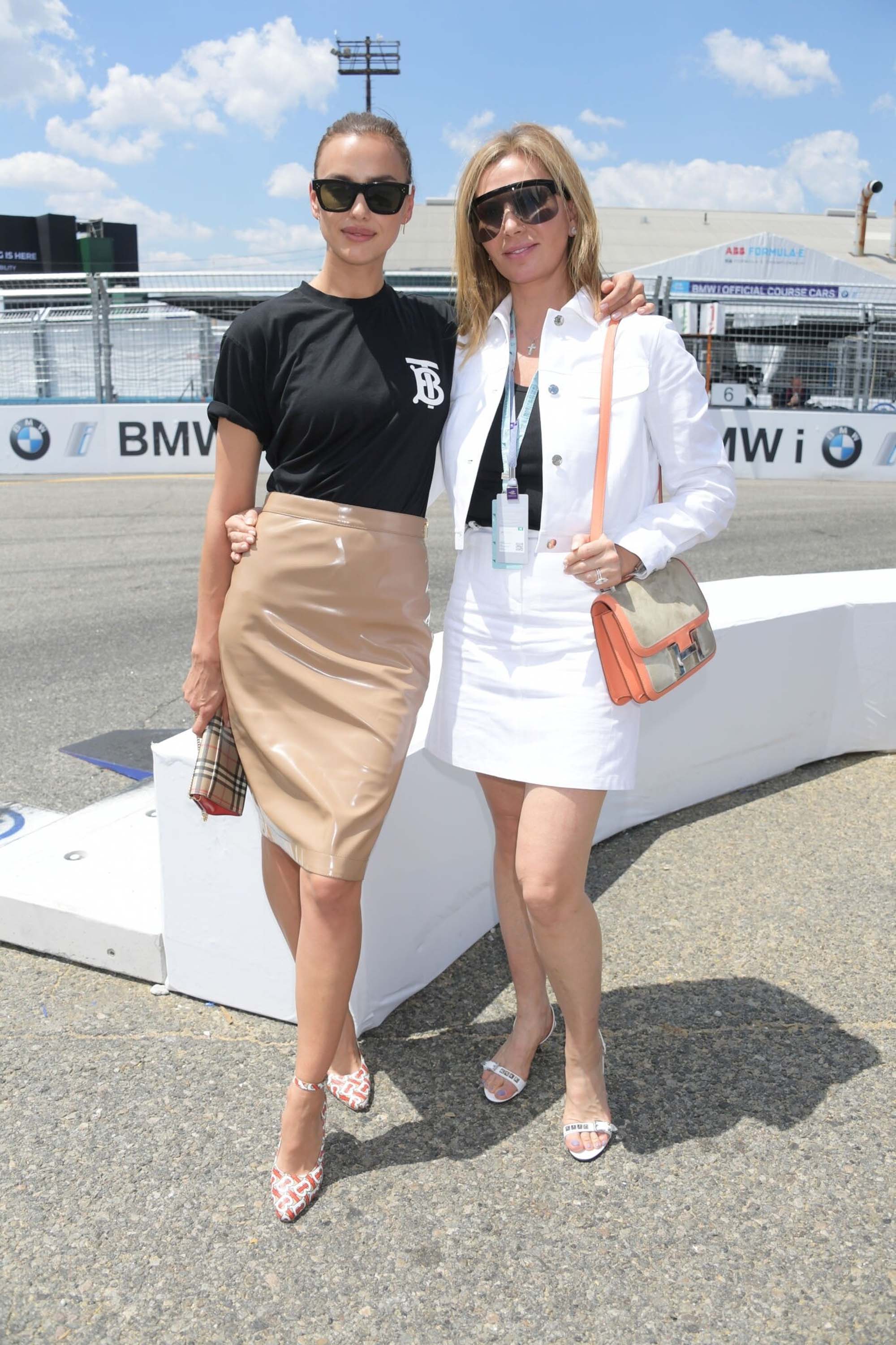 Irina Shayk attends Formu﻿la E 2019