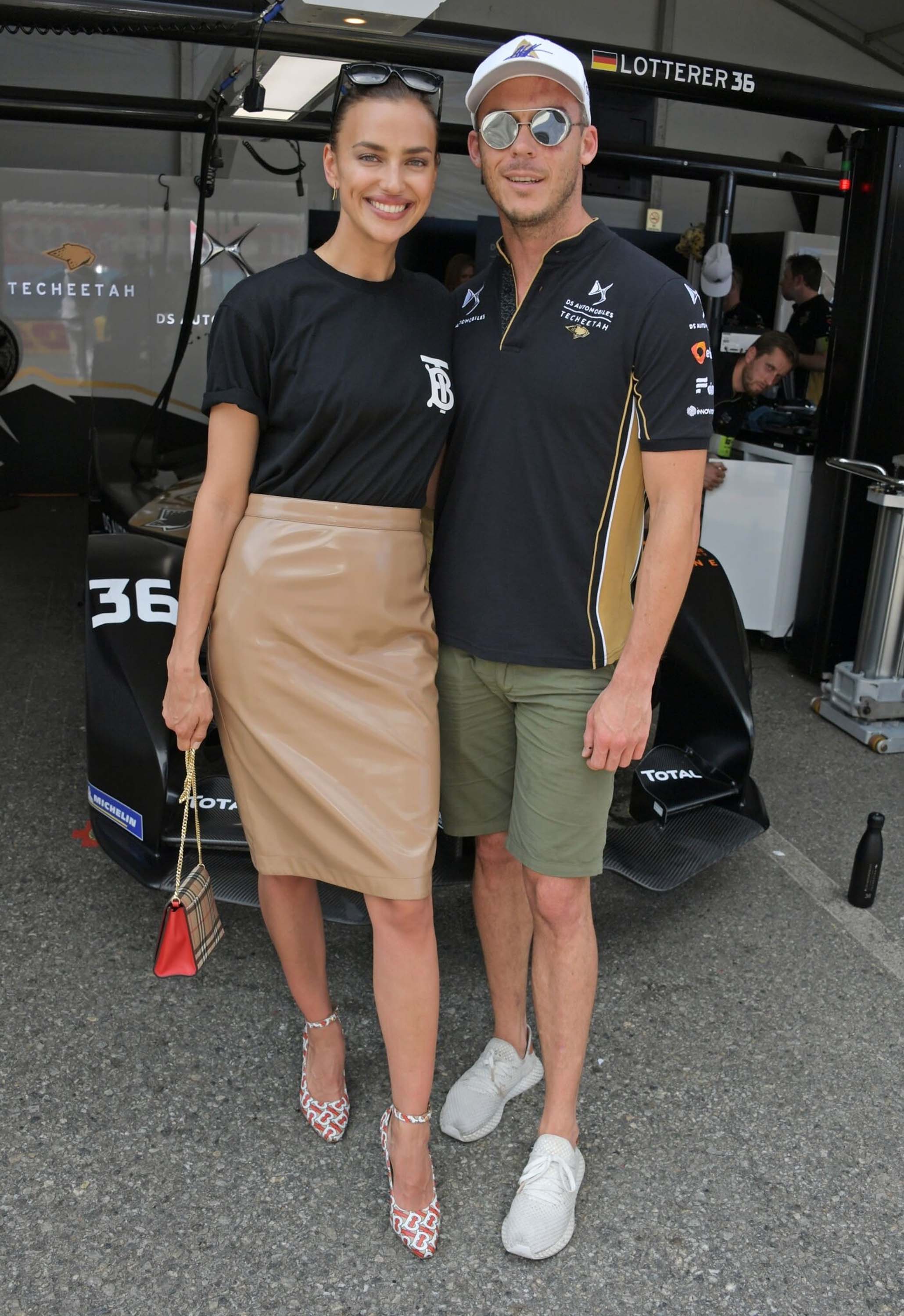 Irina Shayk attends Formu﻿la E 2019