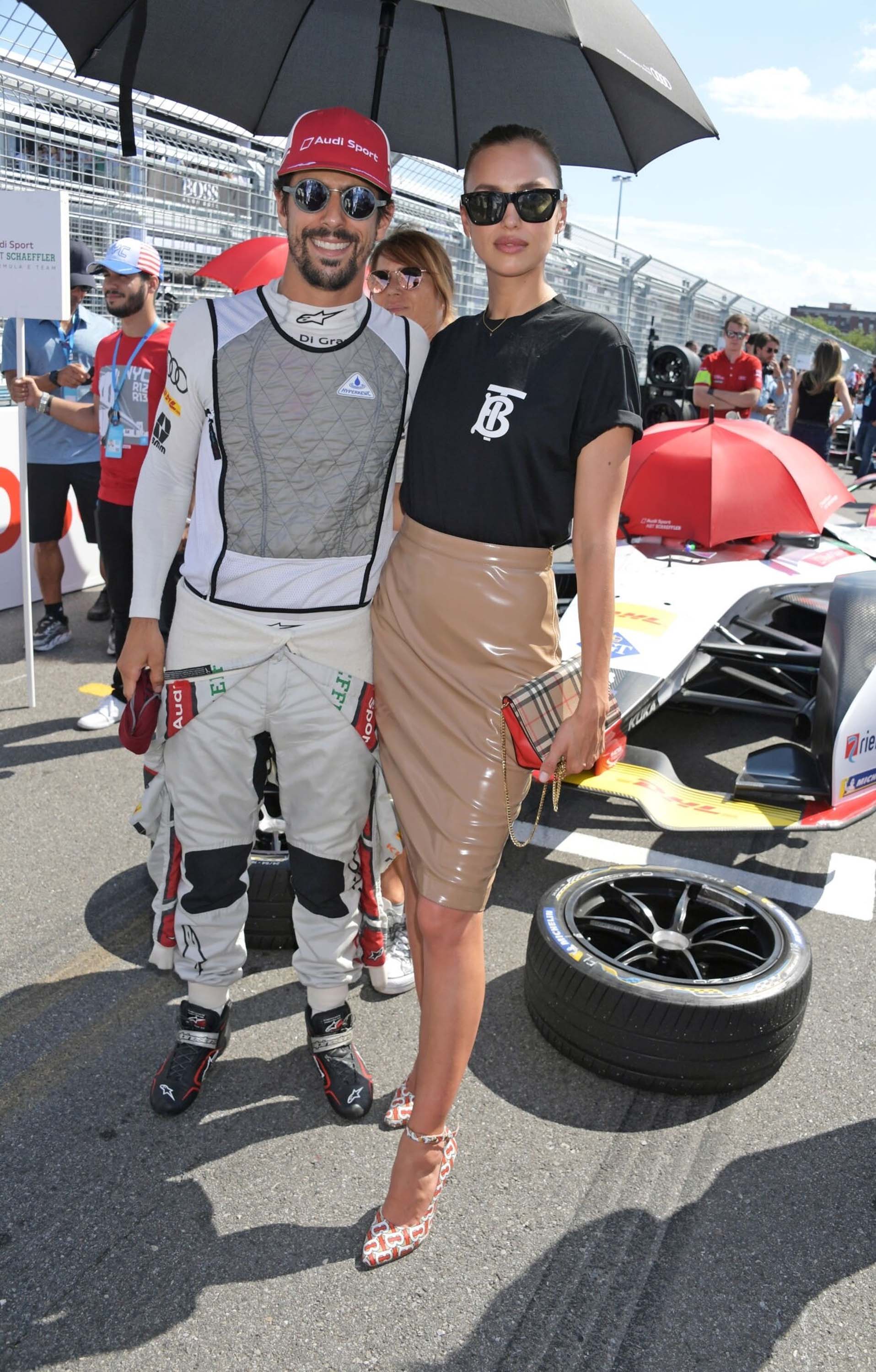 Irina Shayk attends Formu﻿la E 2019