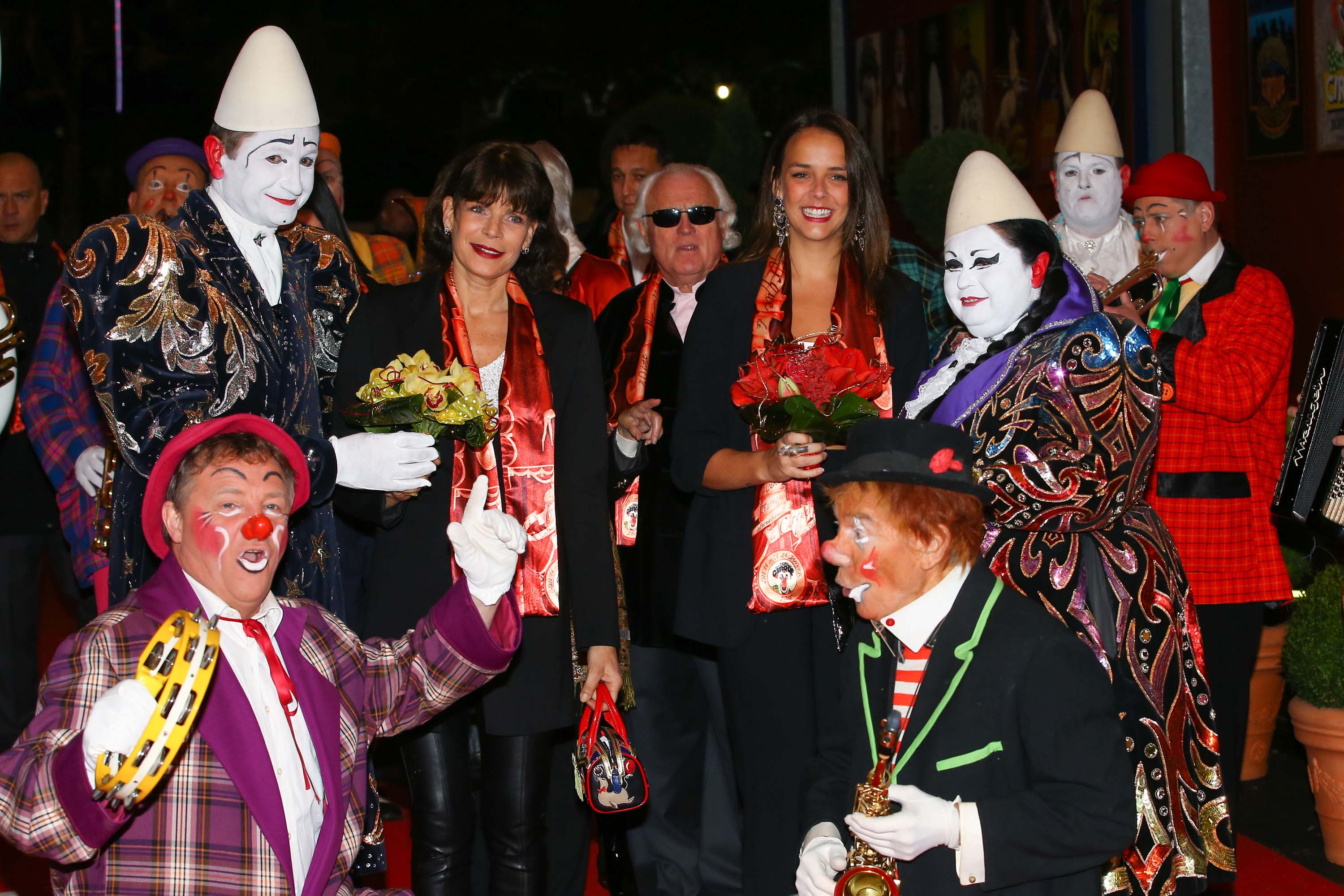 Stephanie of Monaco & Pauline Ducruet attends 40th International Circus Festival of Monte-Carlo Open