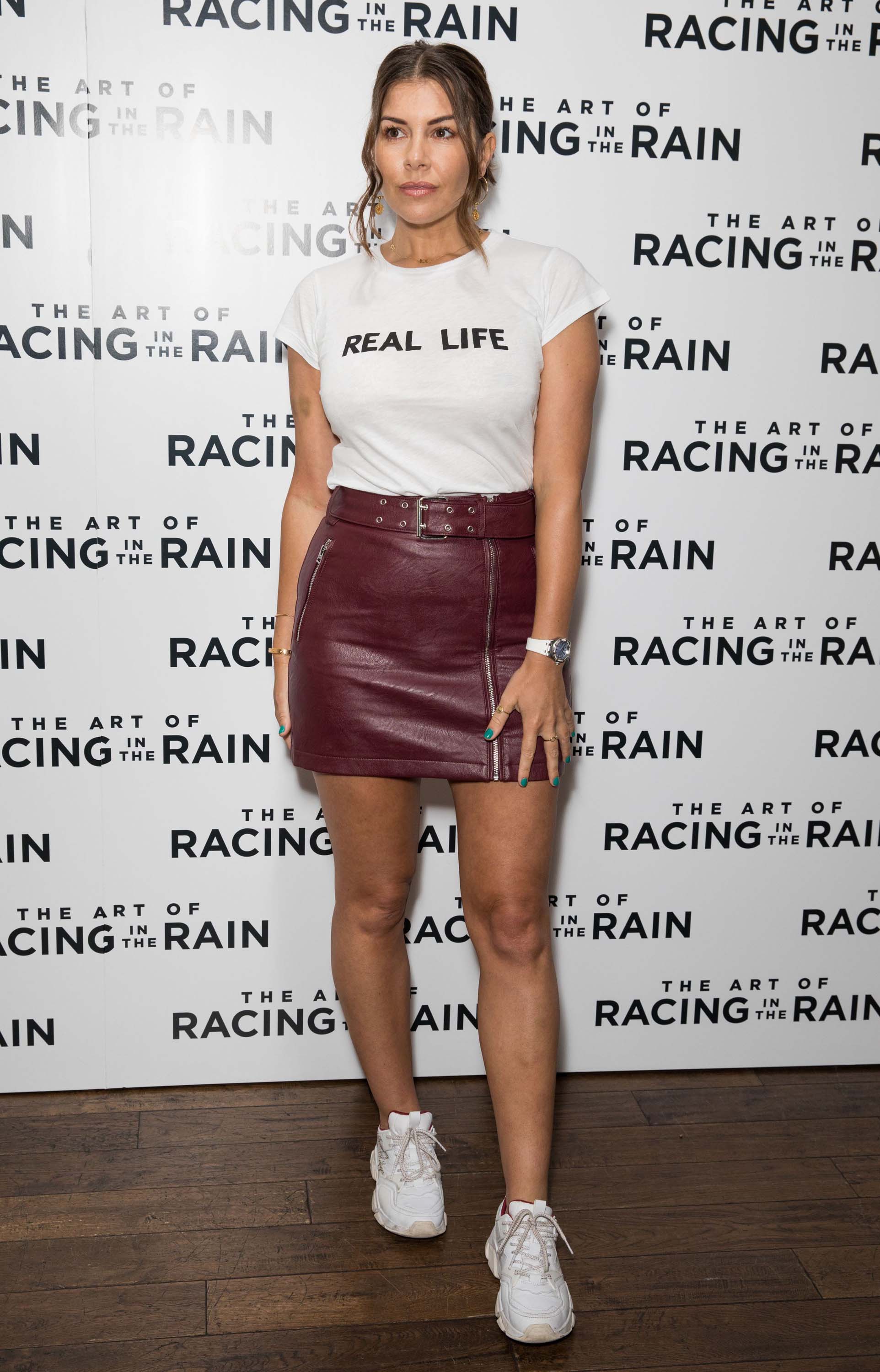 Imogen Thomas attends The Art of Racing in the Rain a special screening at the Picturehouse Central