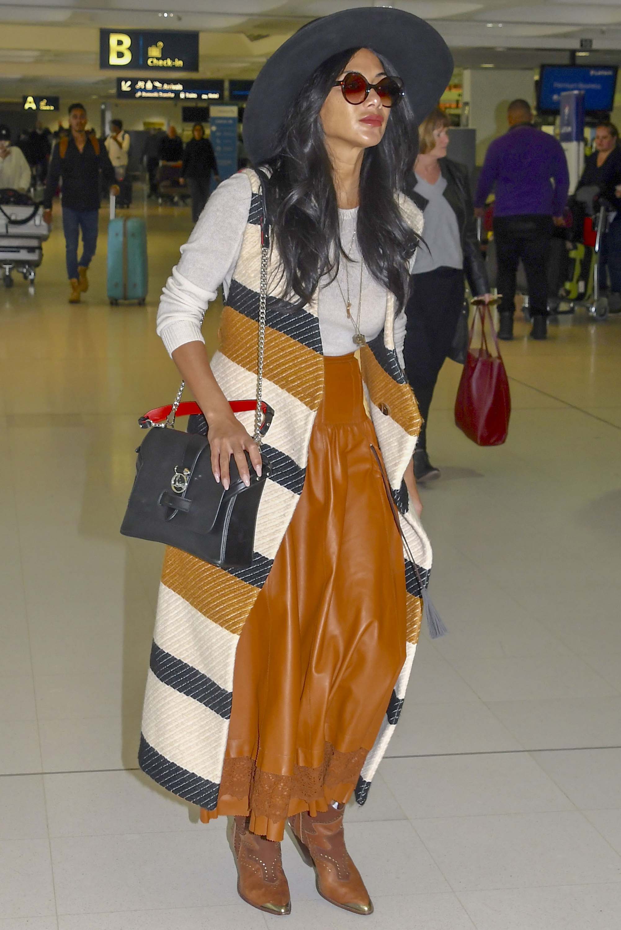 Nicole Scherzinger at Sydney Airport