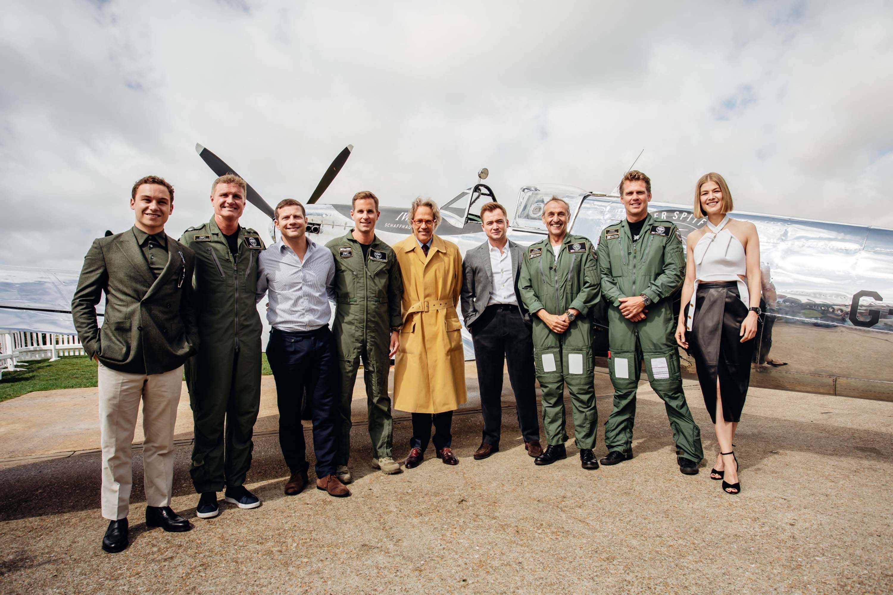 Rosamund Pike attends Celebration of the official start of the Silver Spitfire