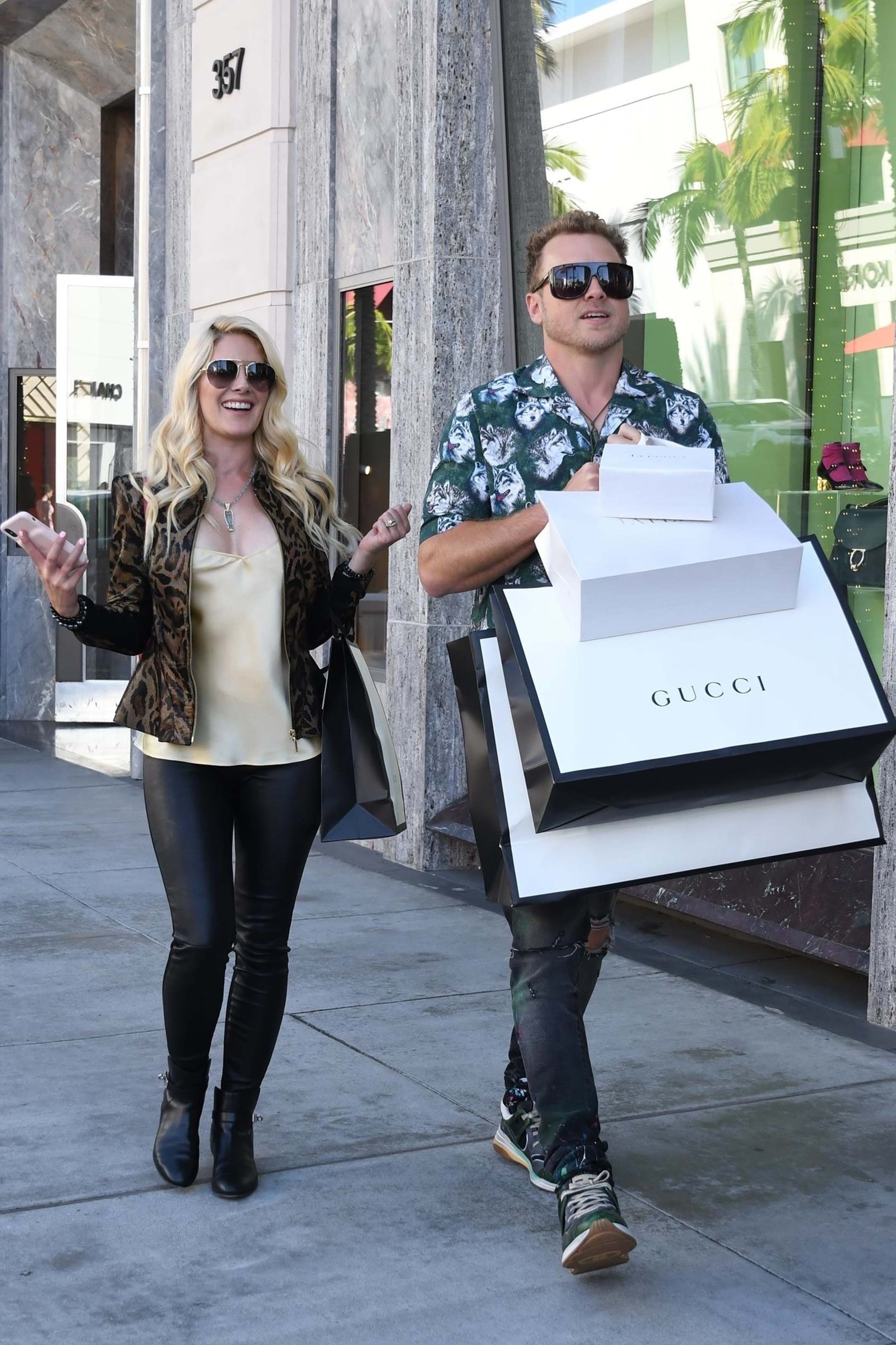 Heidi Montag at Gucci in Beverly Hills