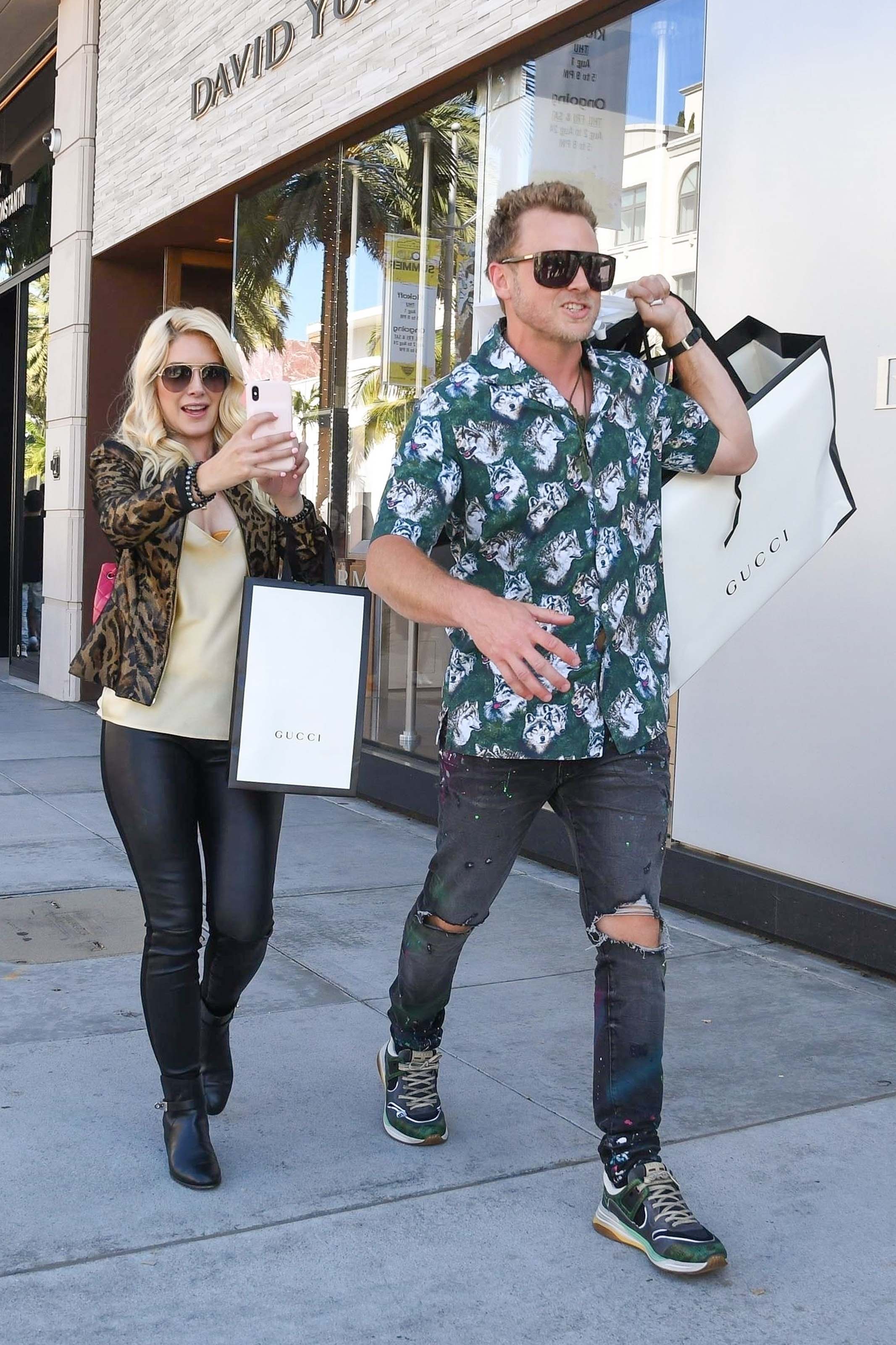 Heidi Montag at Gucci in Beverly Hills