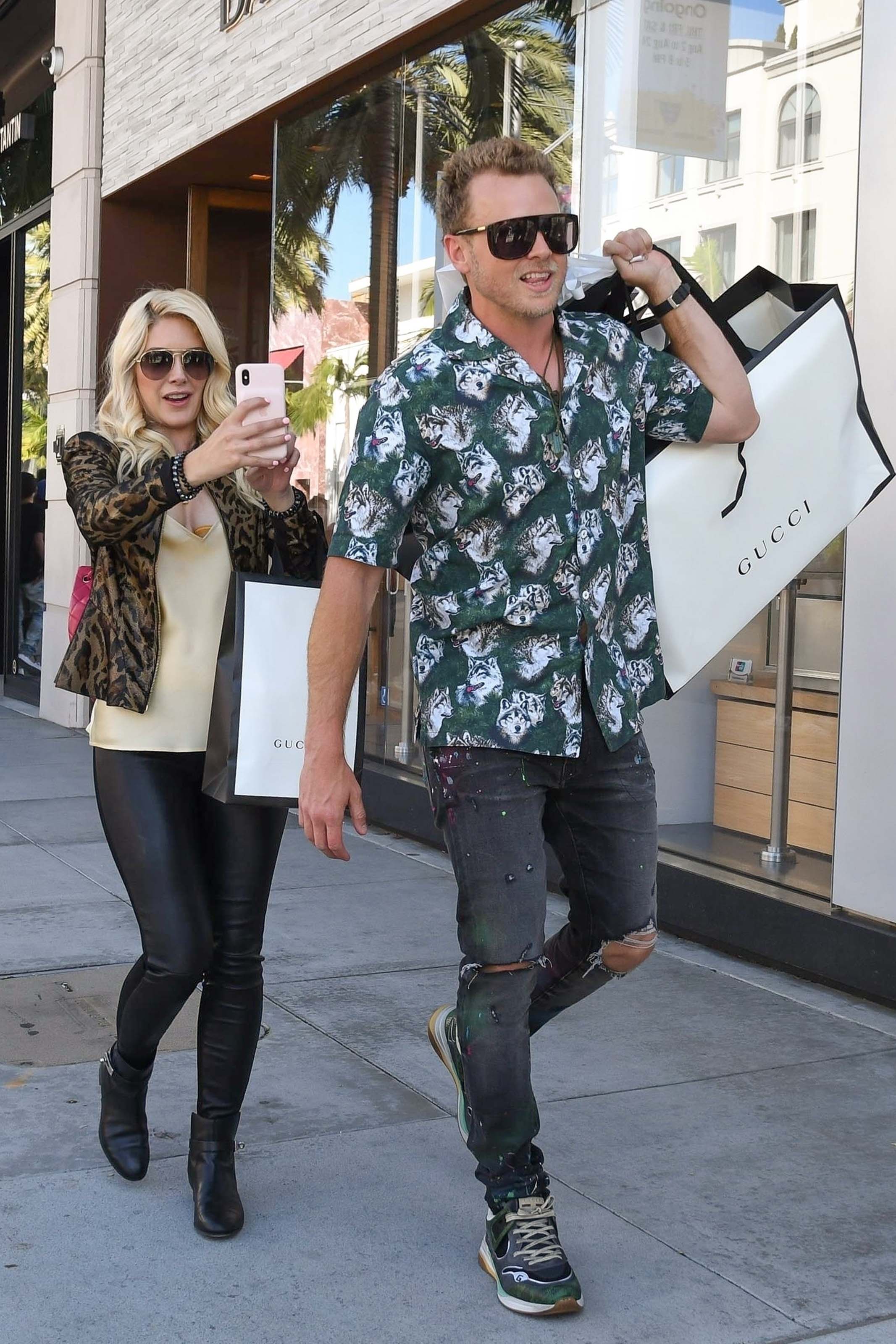 Heidi Montag at Gucci in Beverly Hills