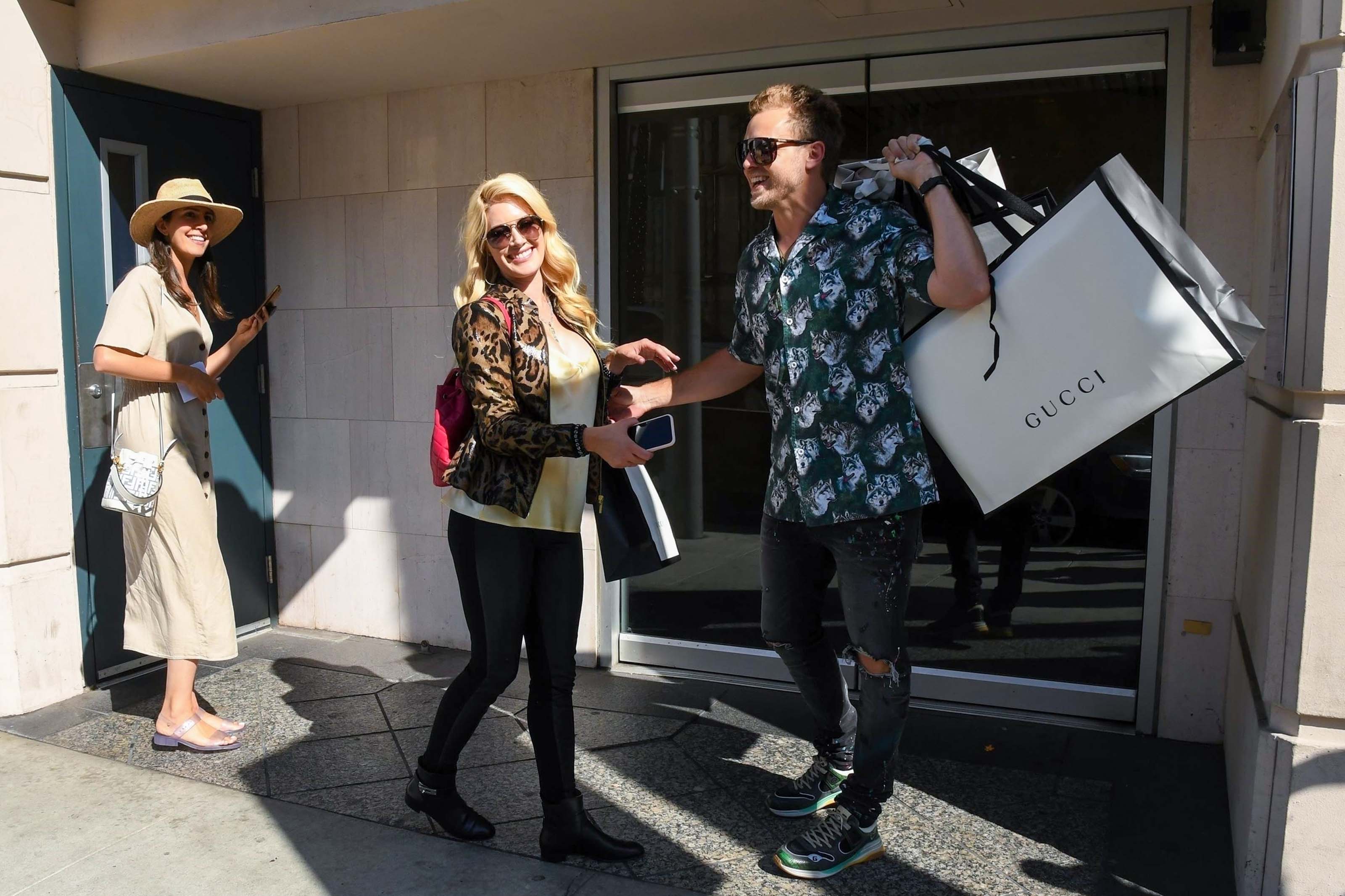 Heidi Montag at Gucci in Beverly Hills