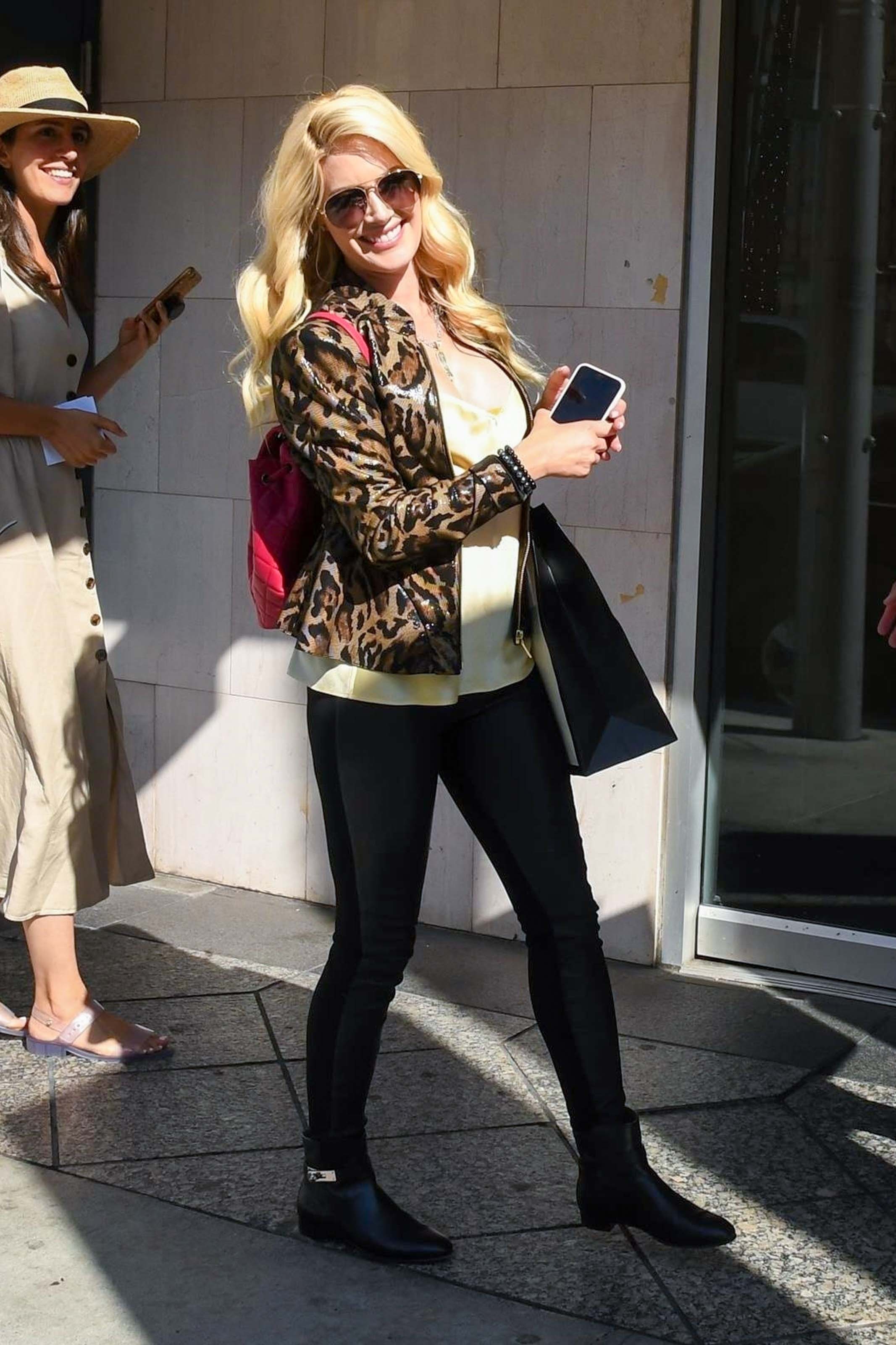 Heidi Montag at Gucci in Beverly Hills