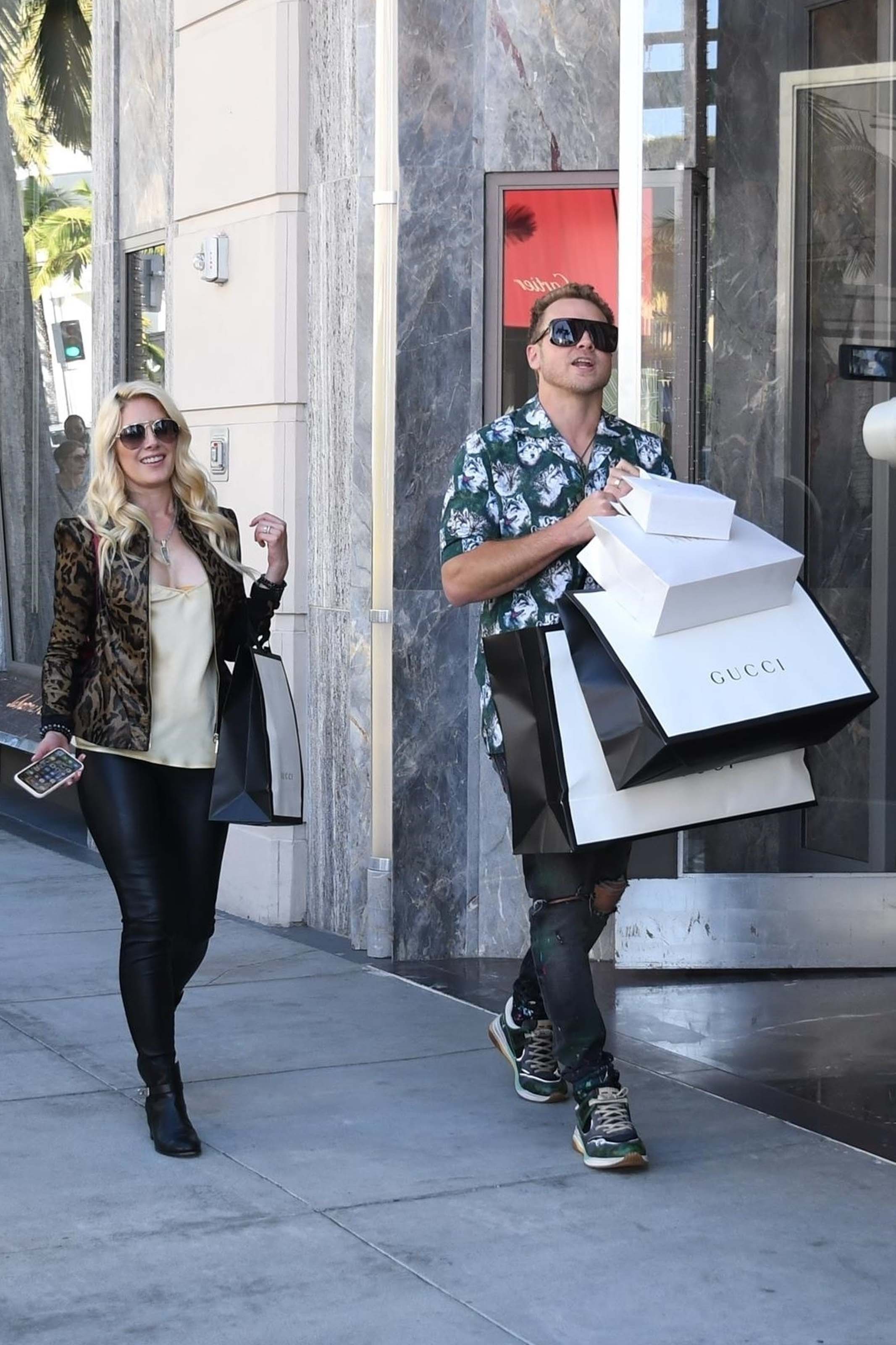 Heidi Montag at Gucci in Beverly Hills