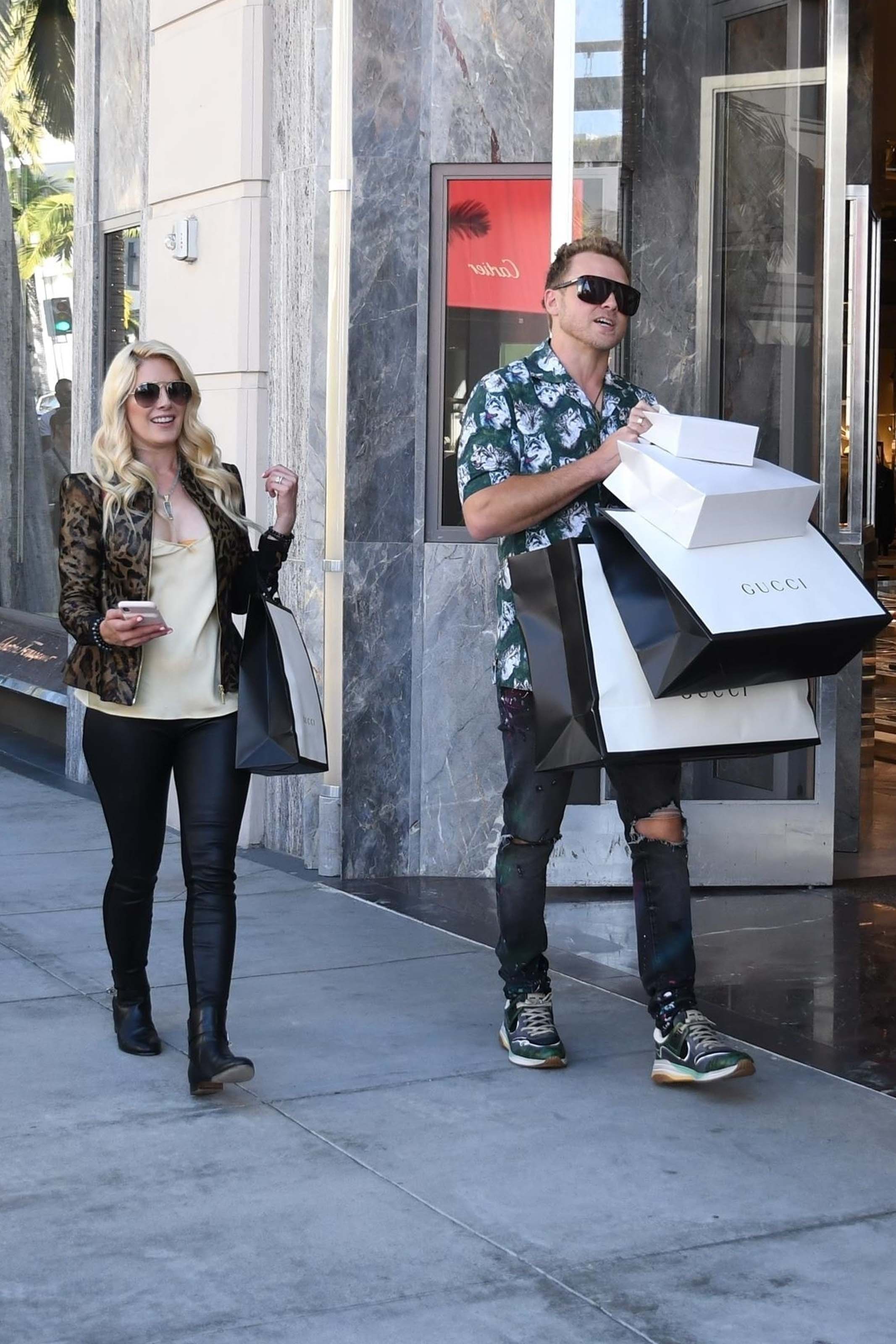 Heidi Montag at Gucci in Beverly Hills