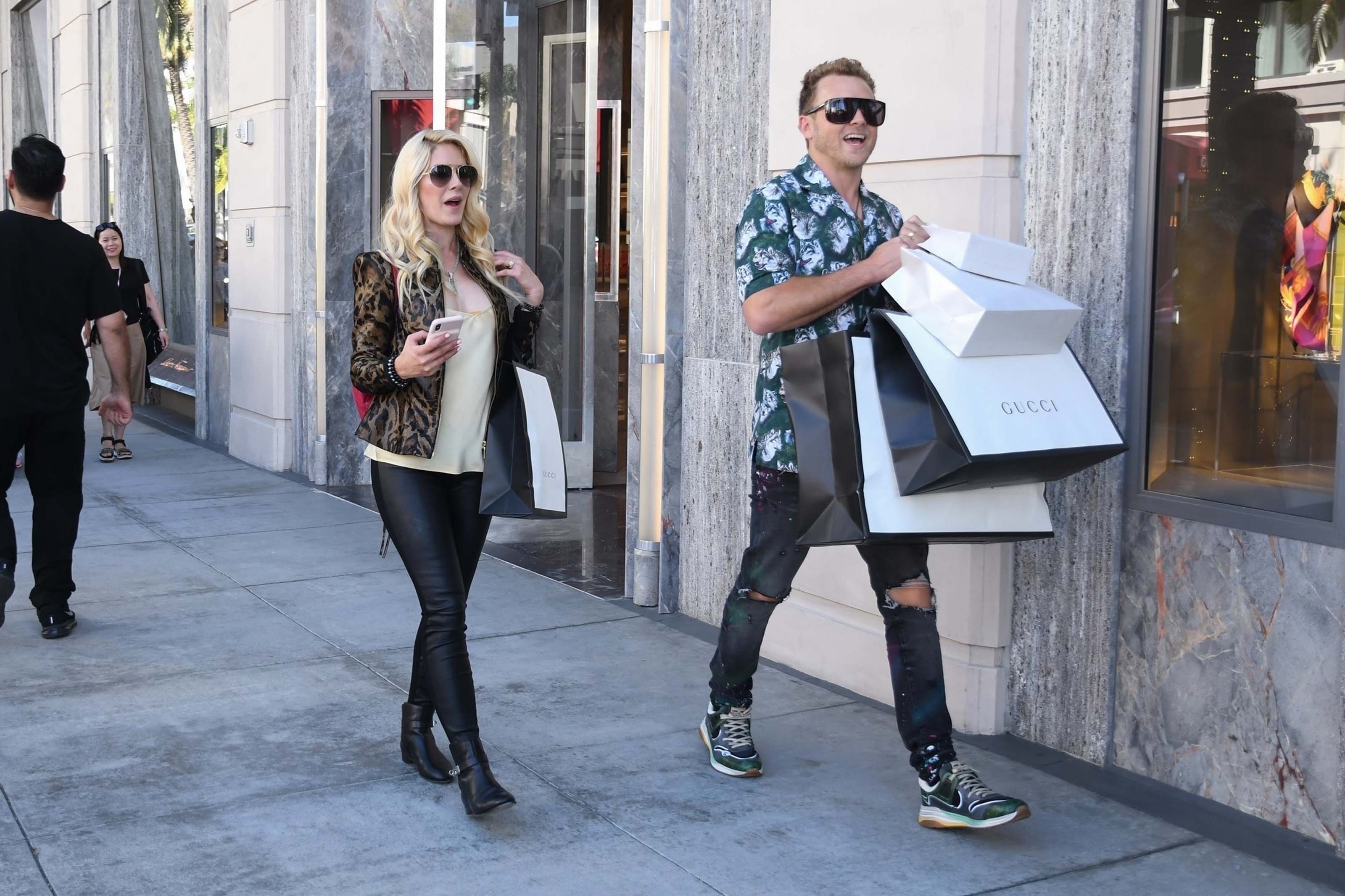 Heidi Montag at Gucci in Beverly Hills