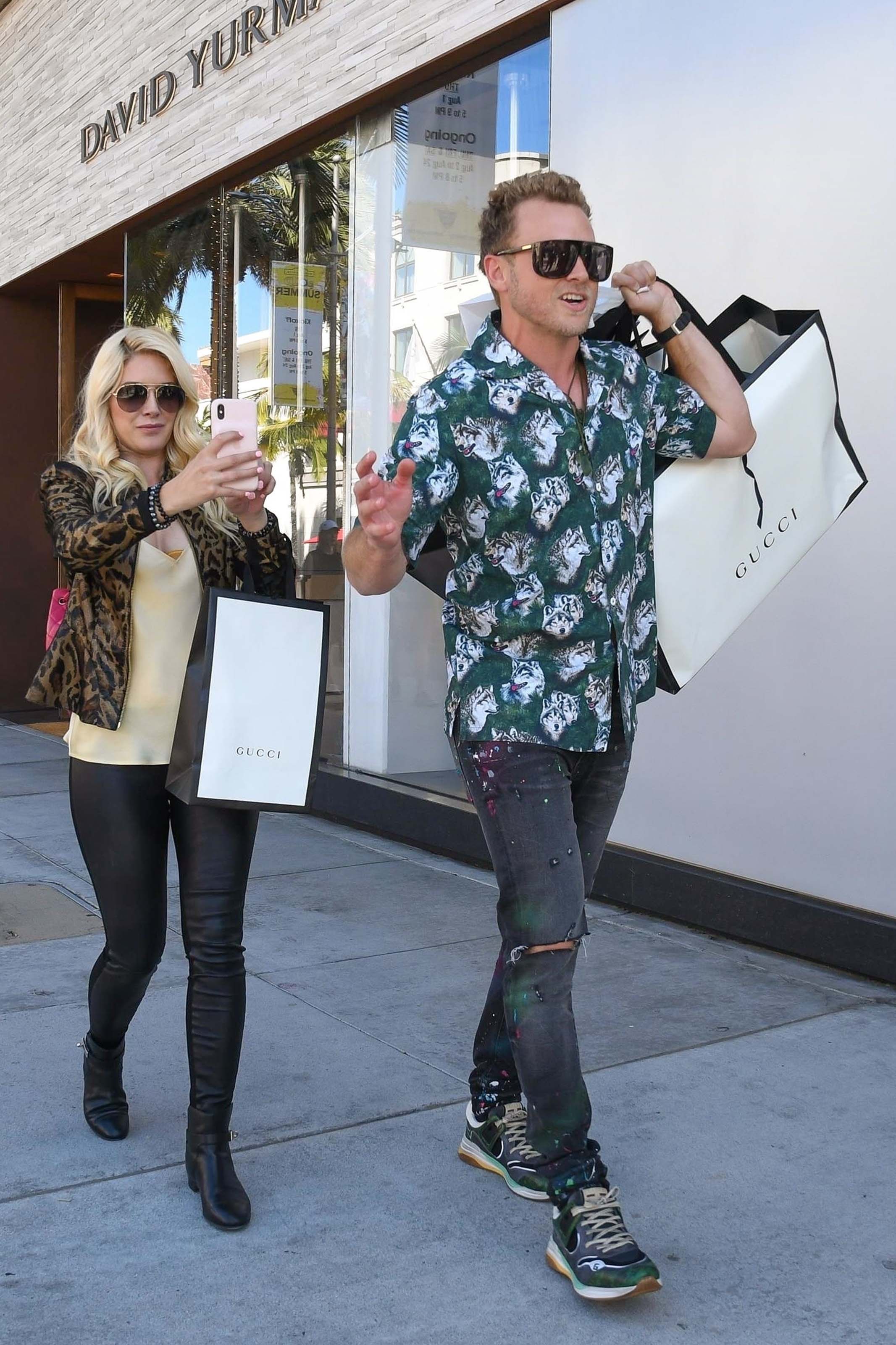 Heidi Montag at Gucci in Beverly Hills