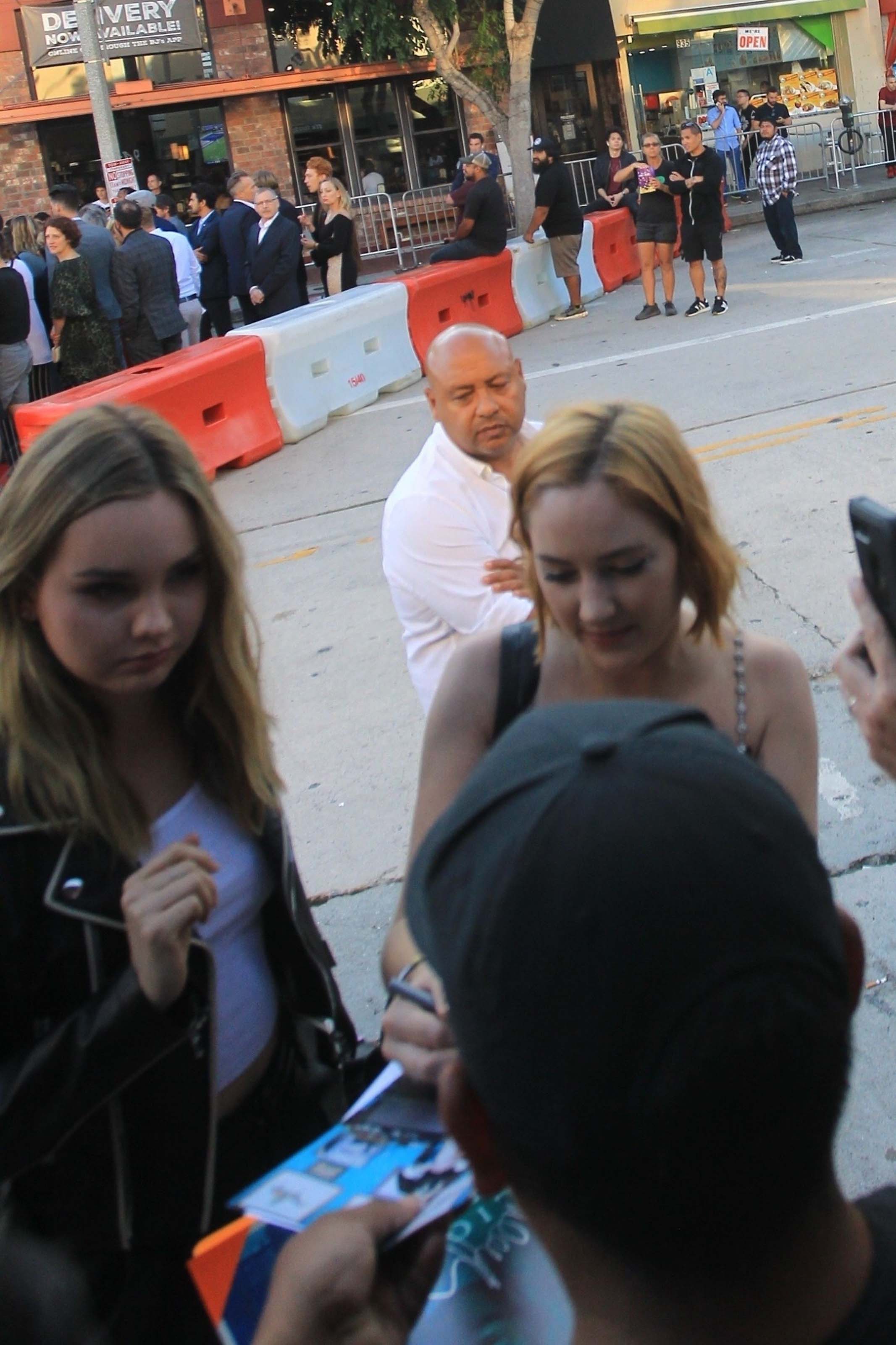 Liana Liberato & Haley Ramm attend 47 Meters Down