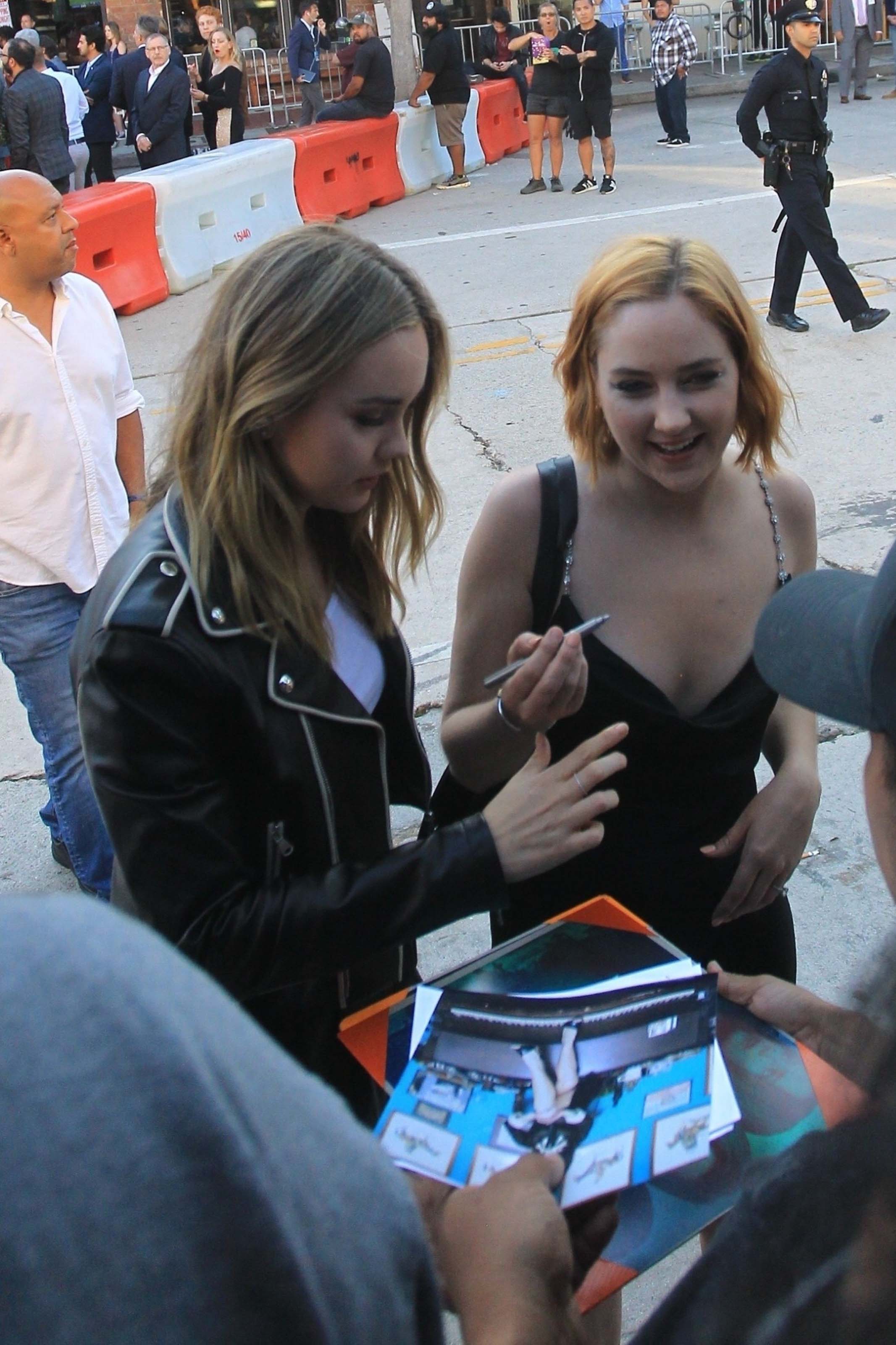 Liana Liberato & Haley Ramm attend 47 Meters Down