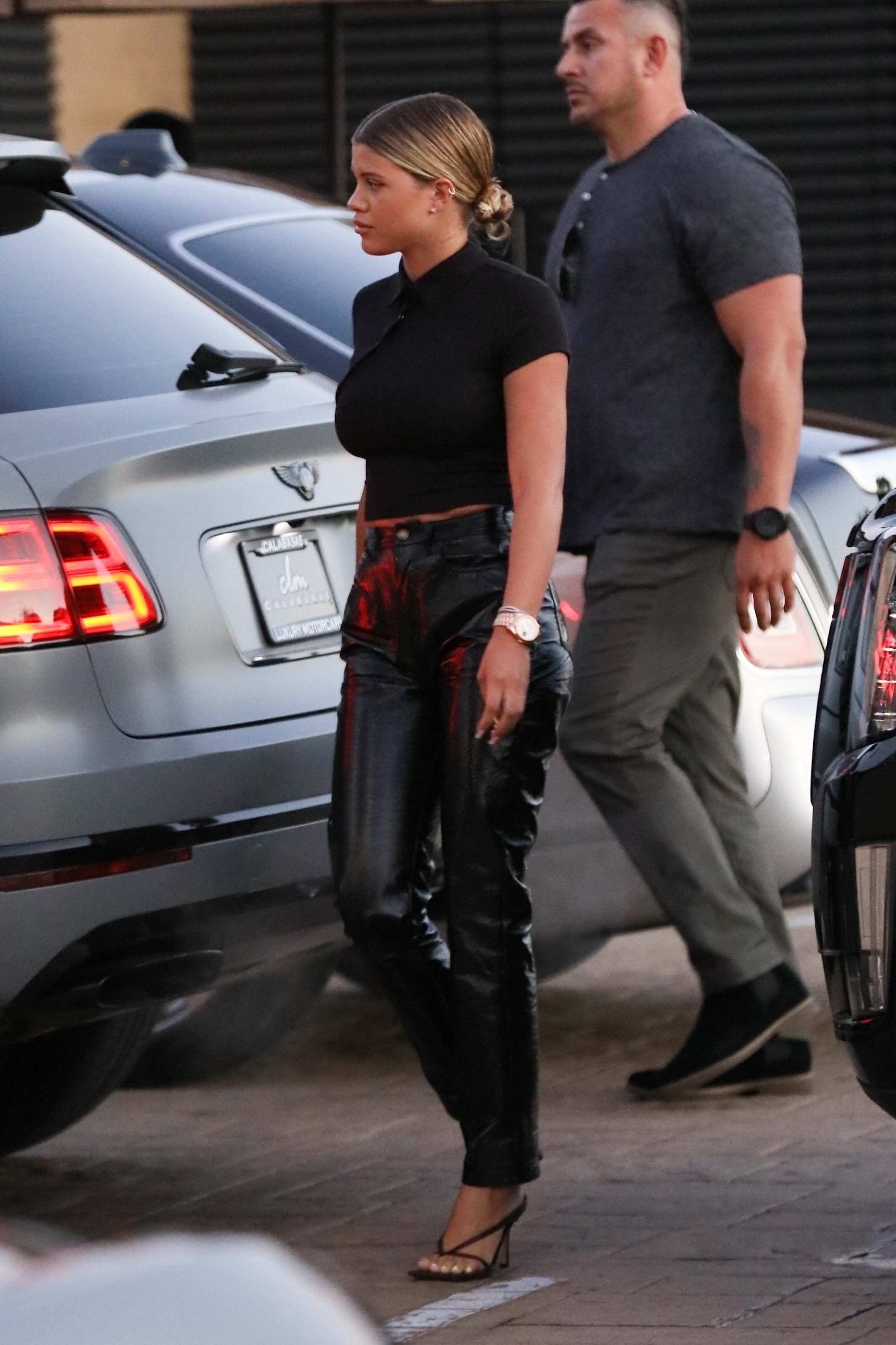 Sofia Richie seen at Nobu