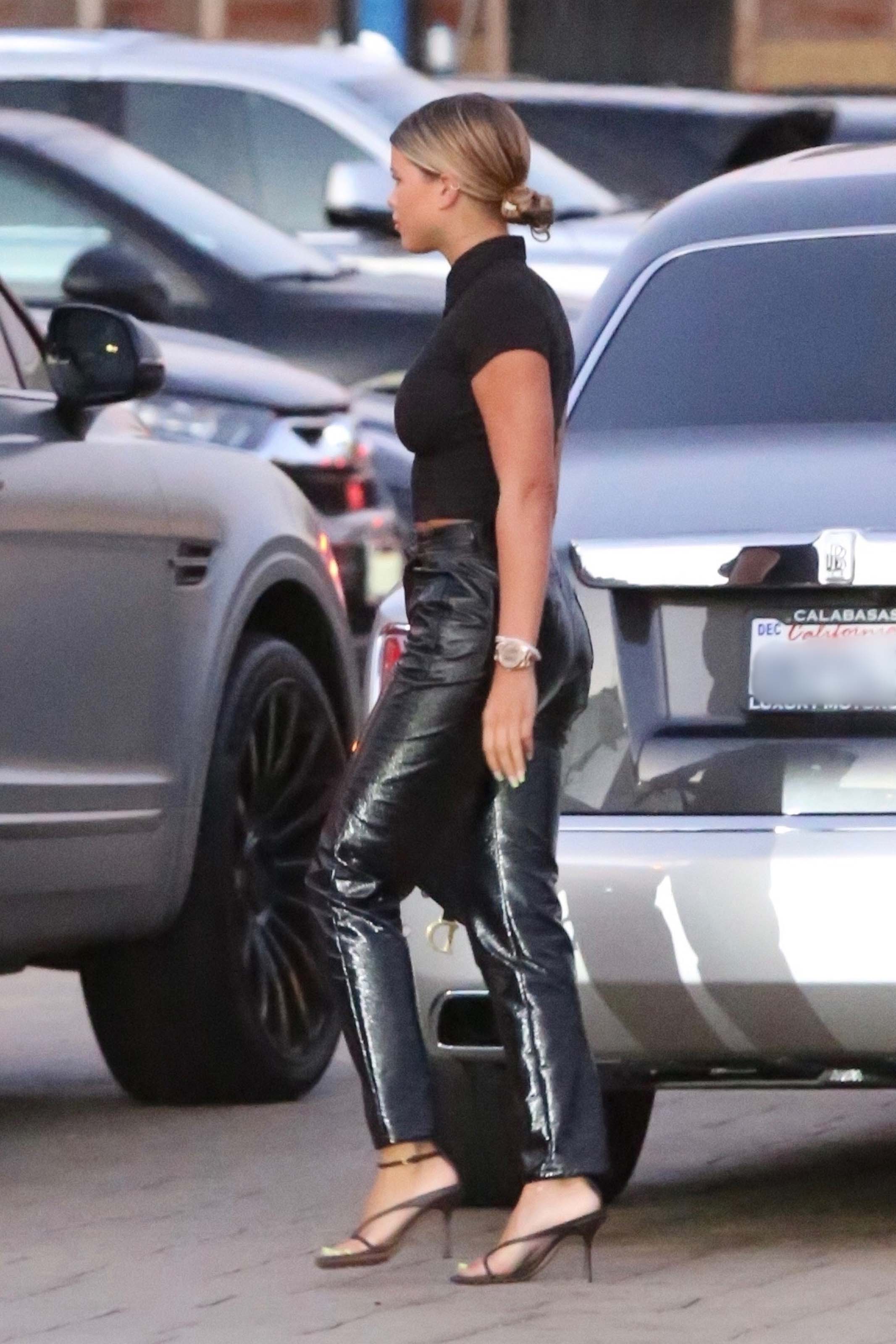 Sofia Richie seen at Nobu