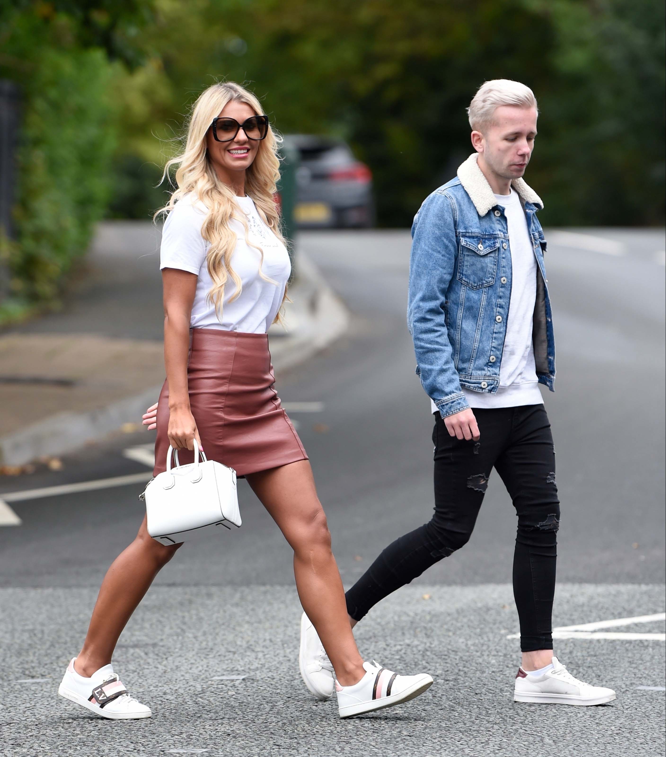 Christine McGuinness out in Cheshire