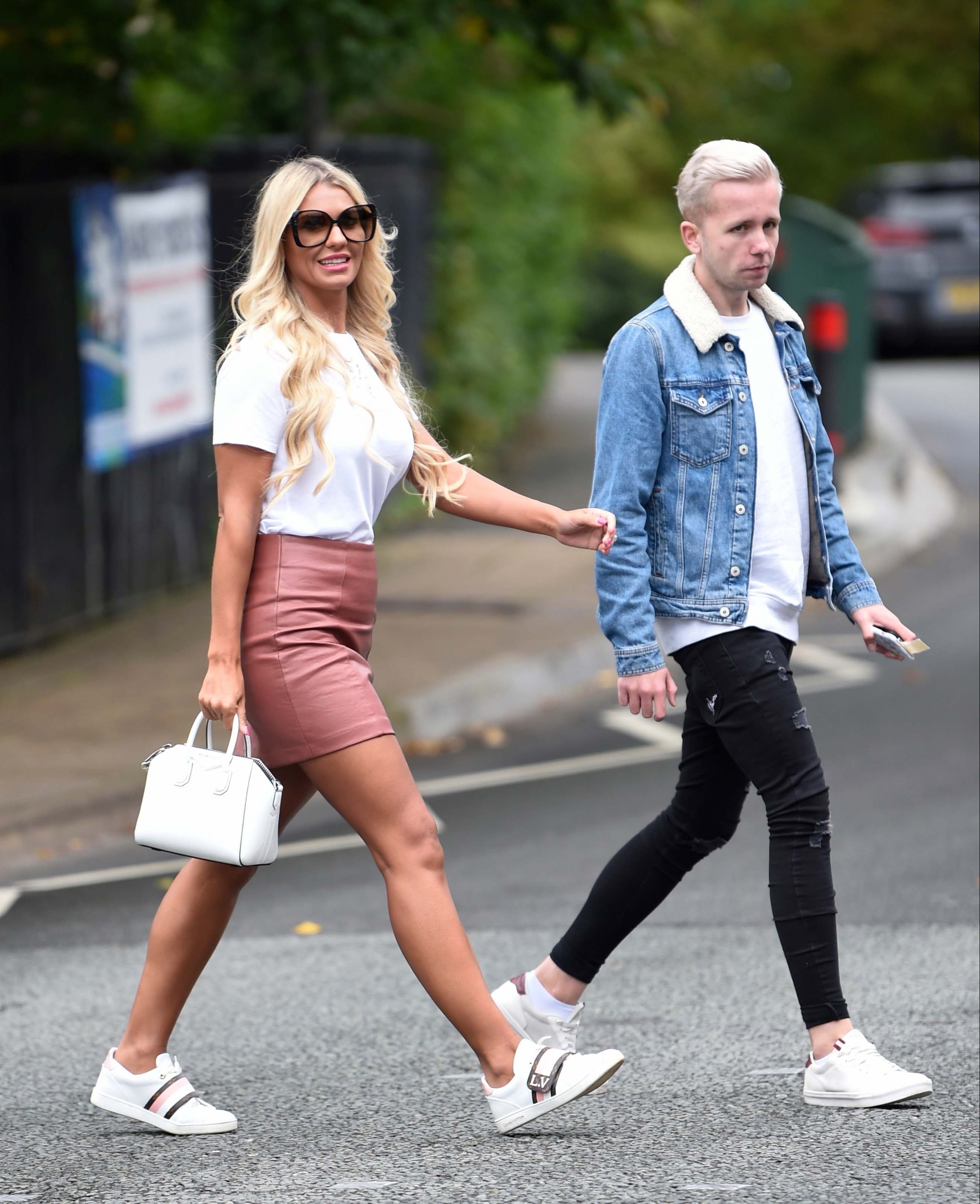 Christine McGuinness out in Cheshire