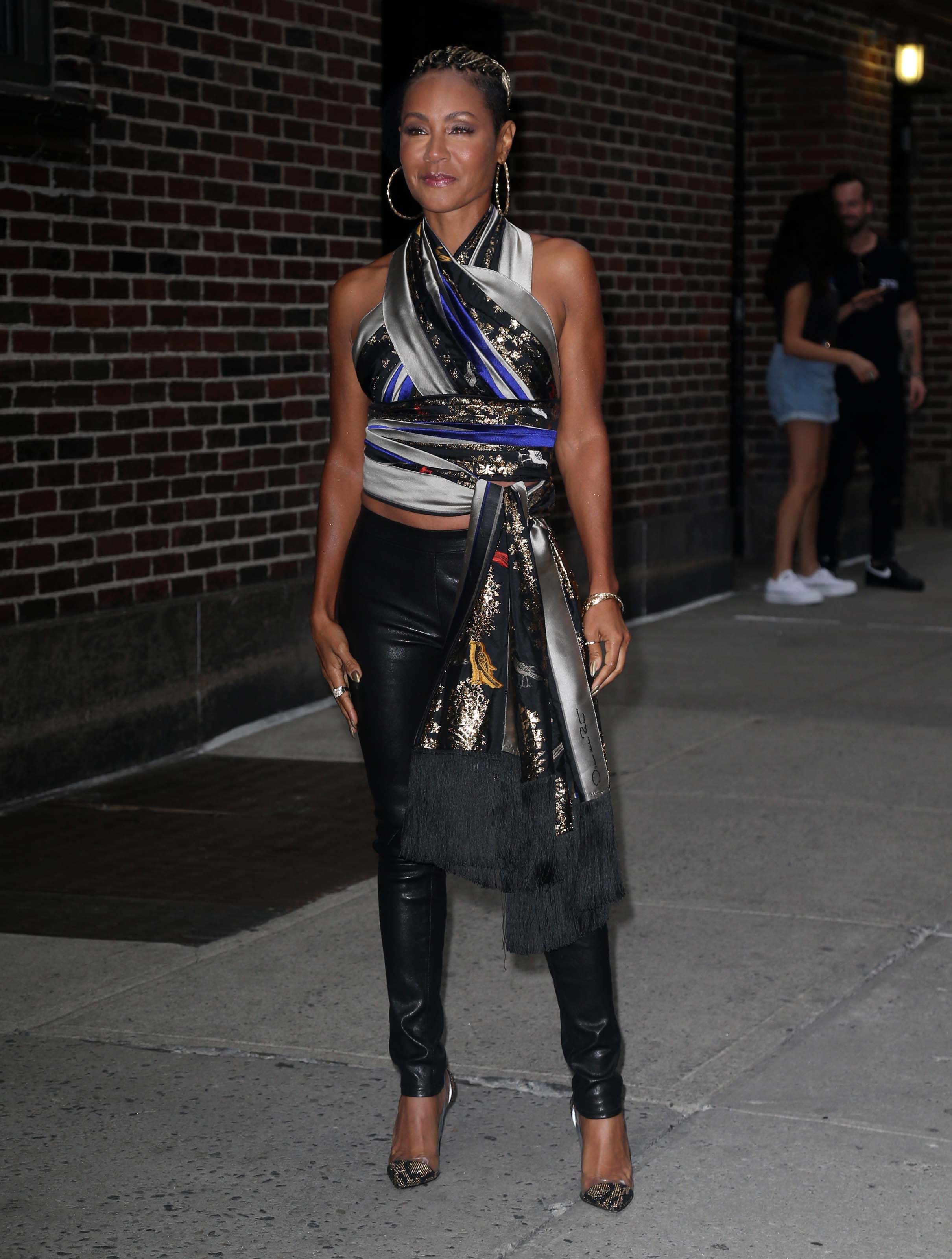 Jada Pinkett Smith at Late Show with Stephen Colbert