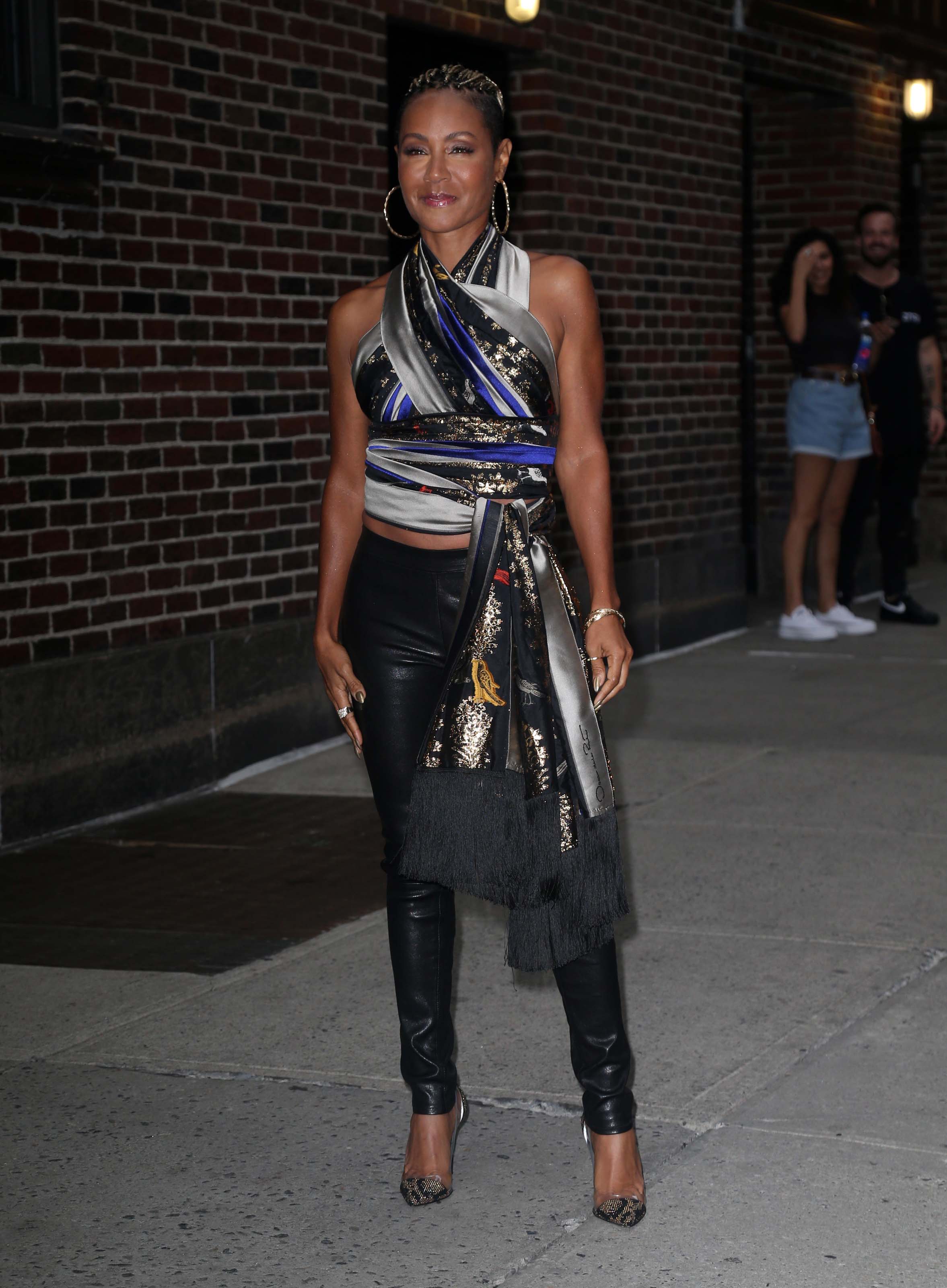 Jada Pinkett Smith at Late Show with Stephen Colbert