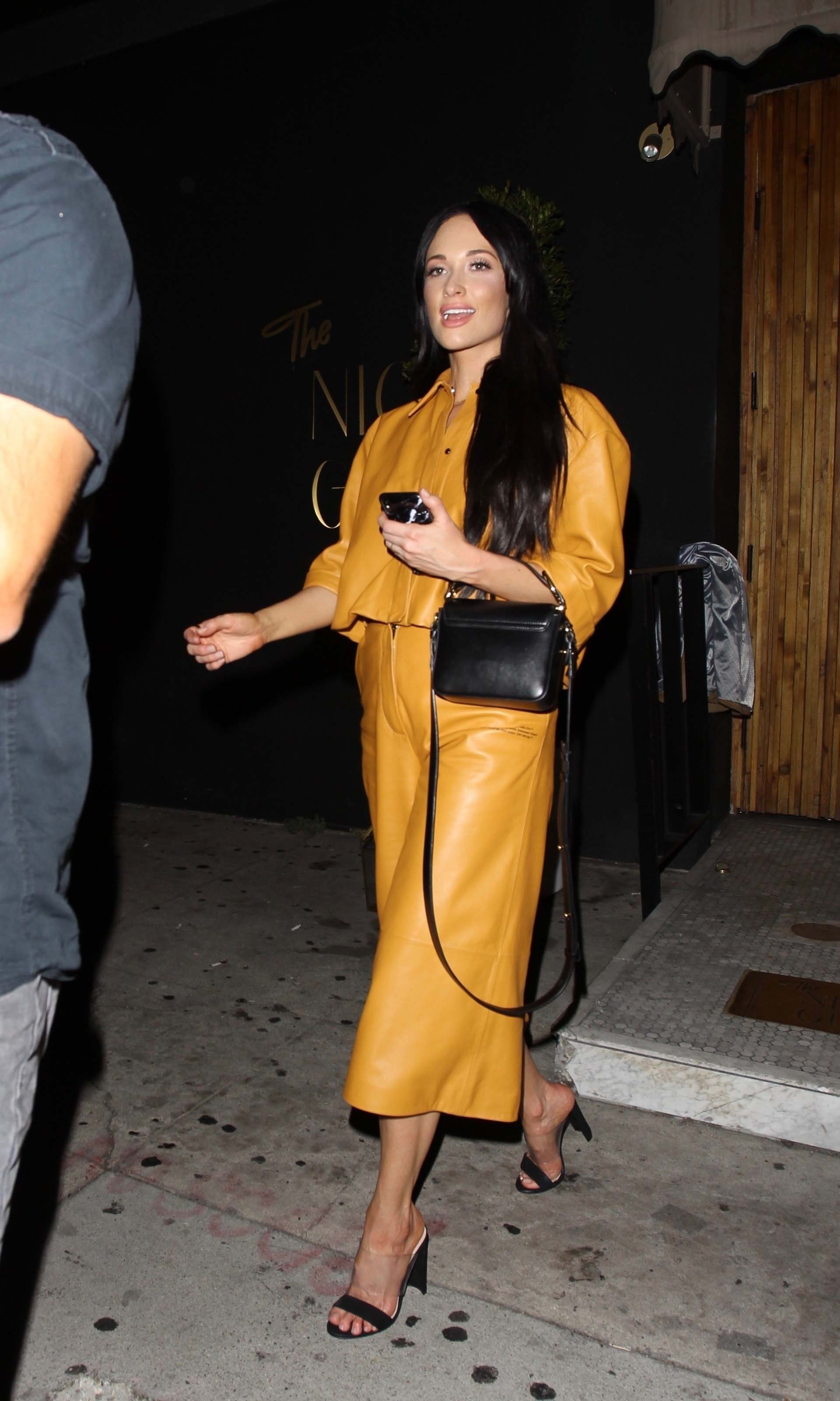 Kacey Musgraves arrives at The Nice Guy