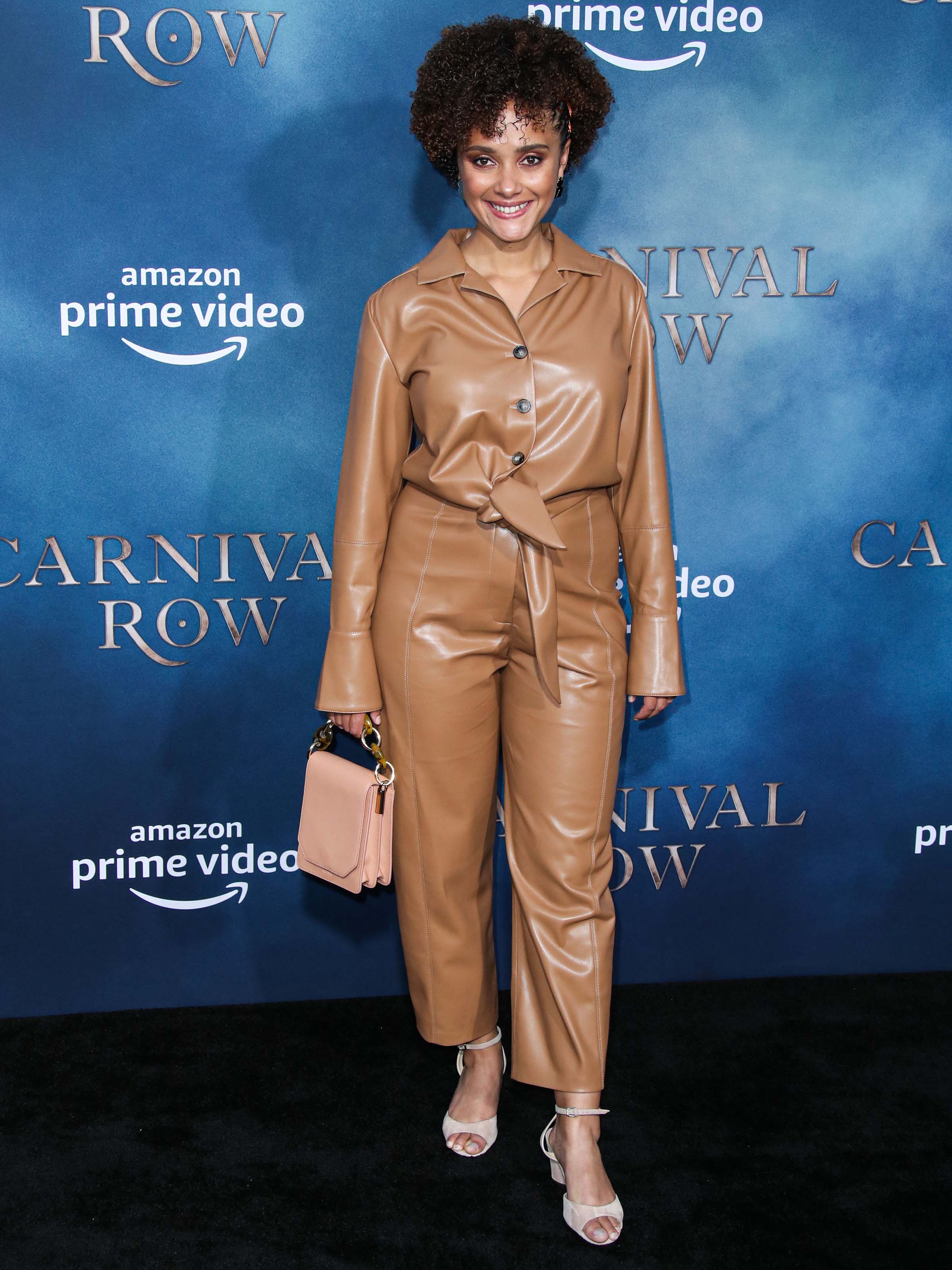 Karla Crome attends Carnival Row TV show premiere