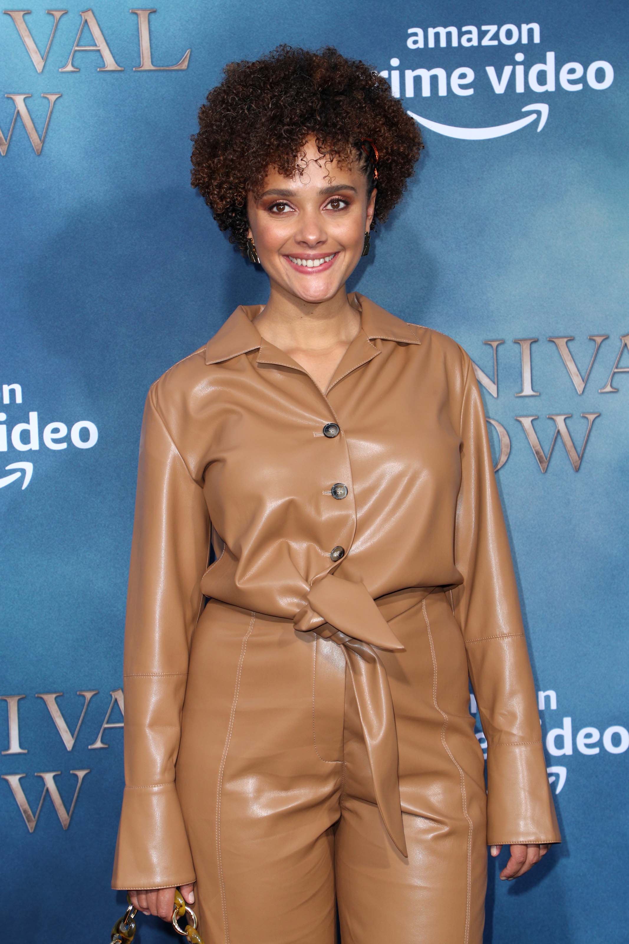 Karla Crome attends Carnival Row TV show premiere