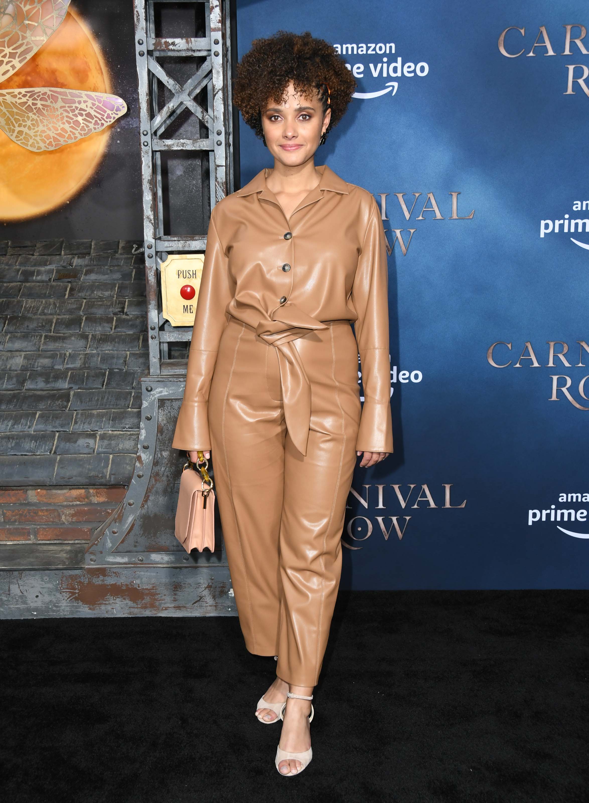 Karla Crome attends Carnival Row TV show premiere