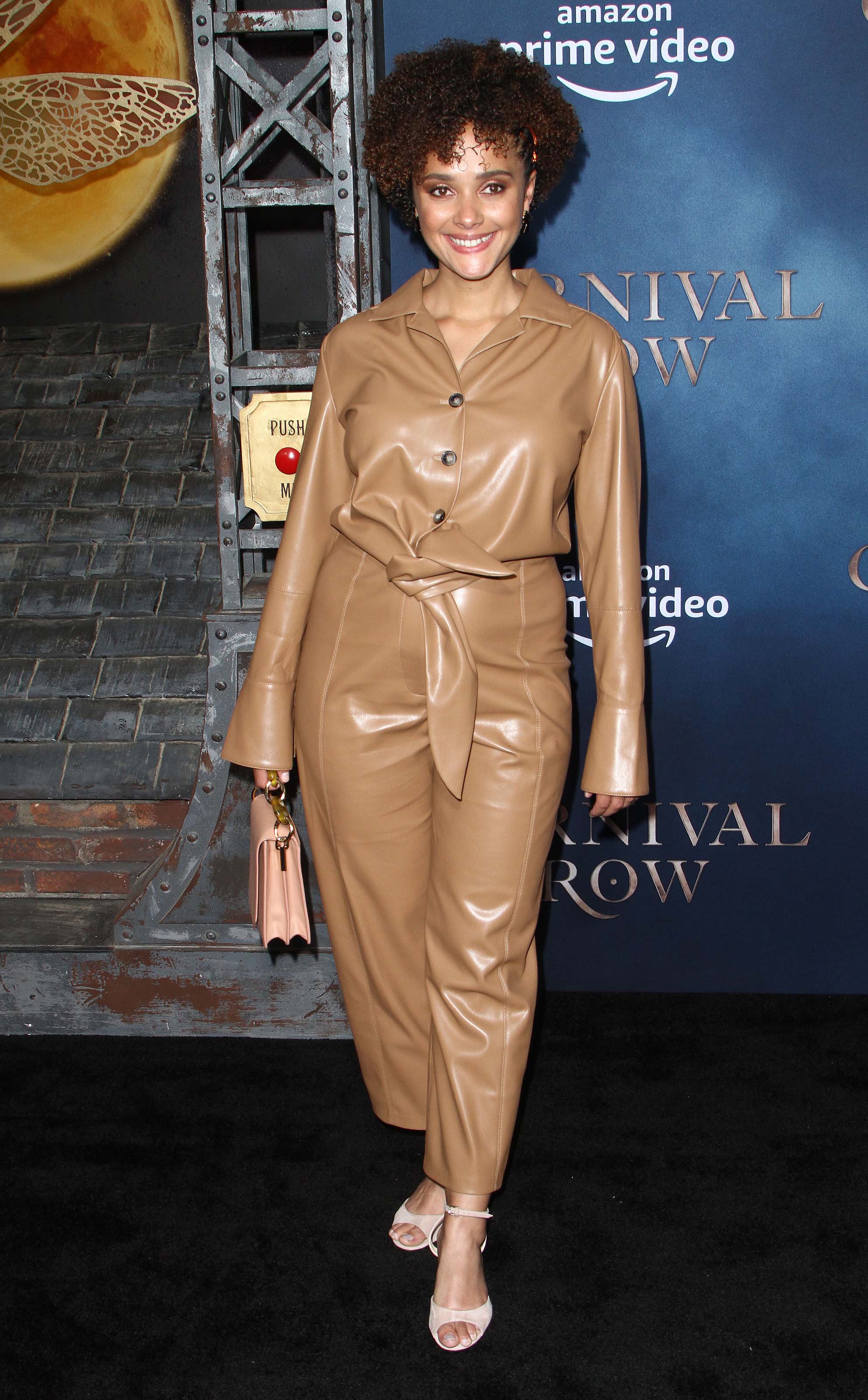 Karla Crome attends Carnival Row TV show premiere