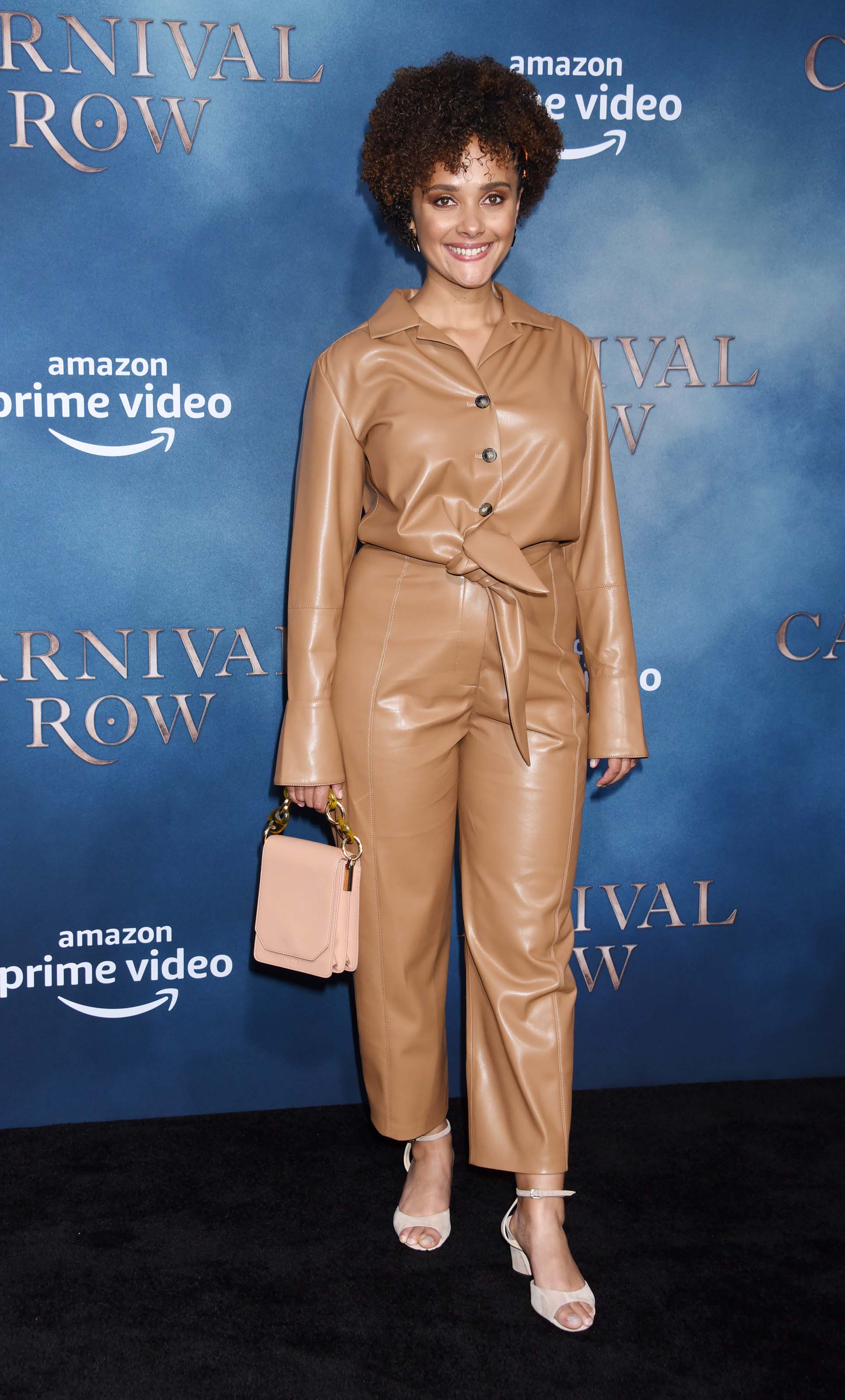 Karla Crome attends Carnival Row TV show premiere