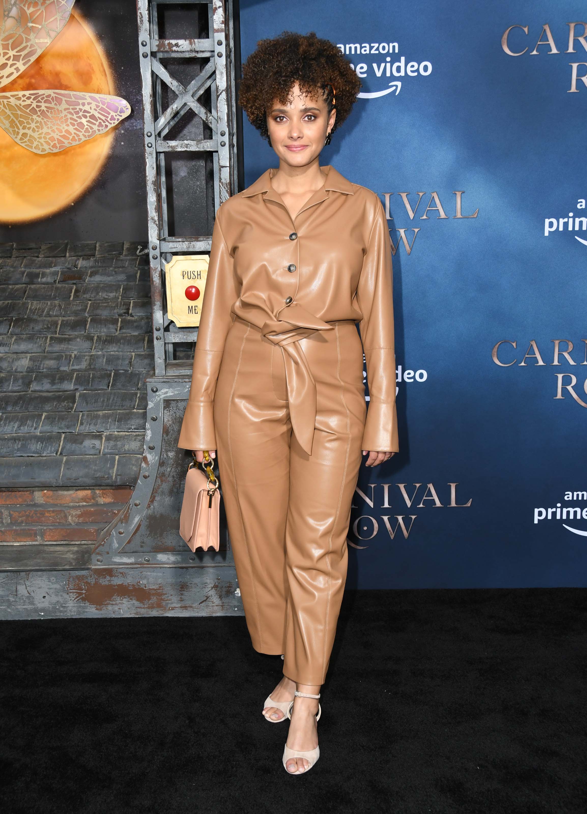 Karla Crome attends Carnival Row TV show premiere