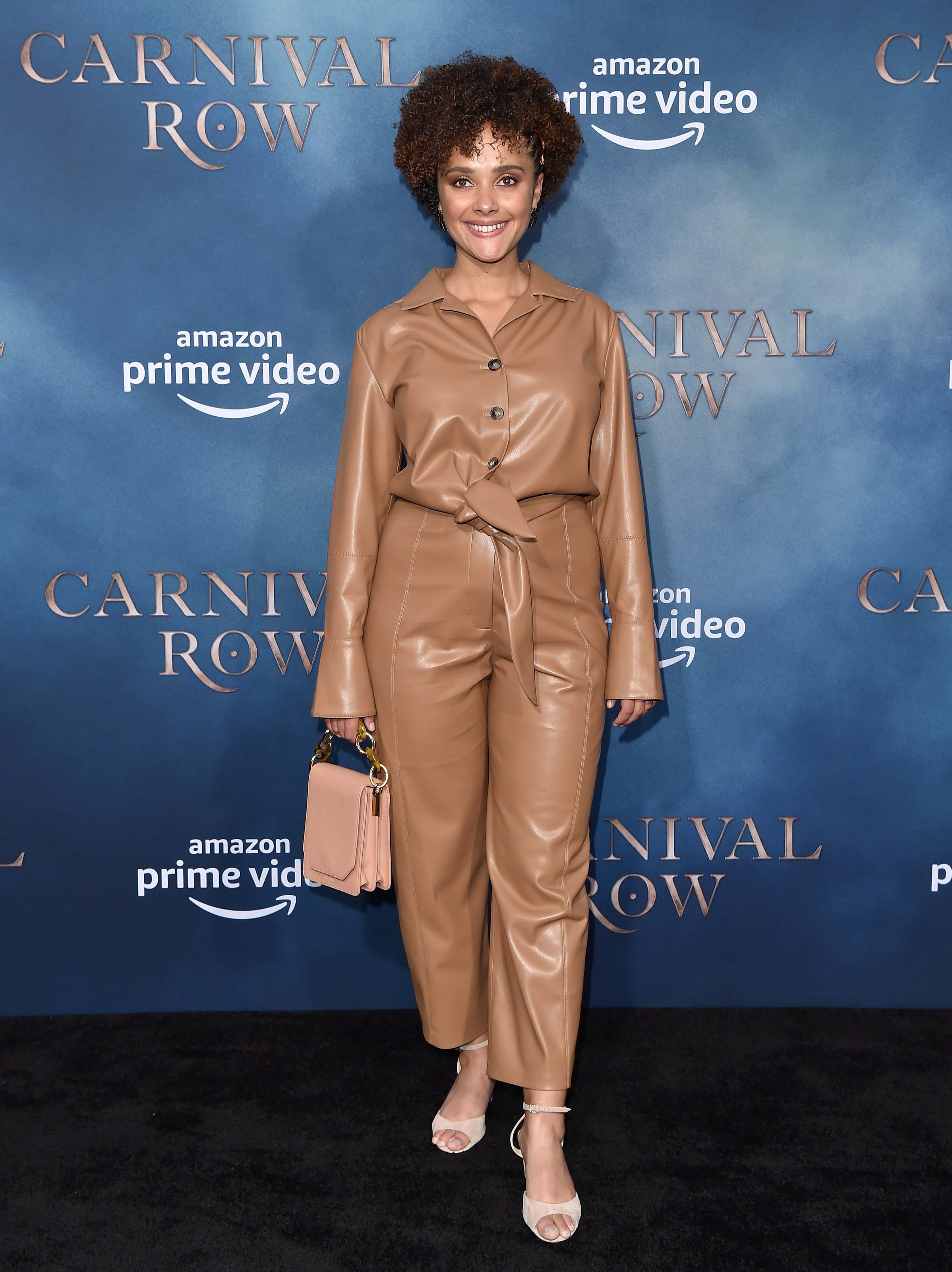 Karla Crome attends Carnival Row TV show premiere
